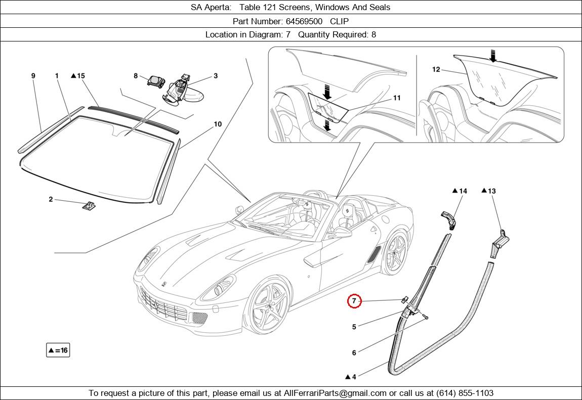 Ferrari Part 64569500