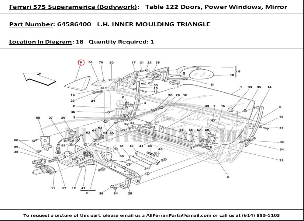 Ferrari Part 64586400