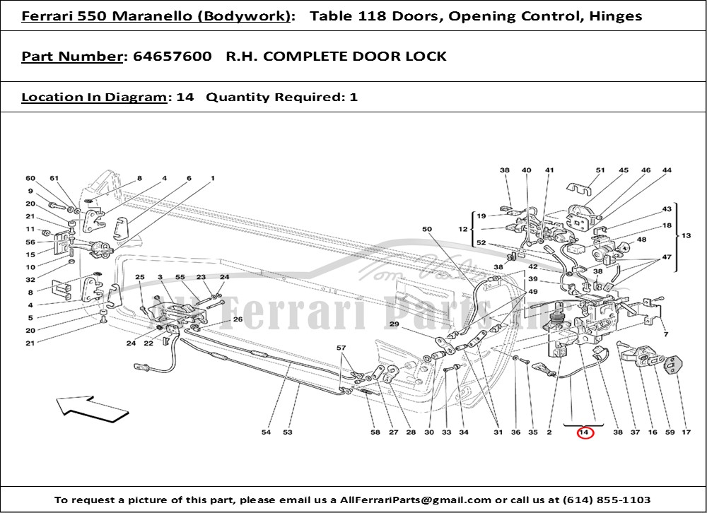 Ferrari Part 64657600