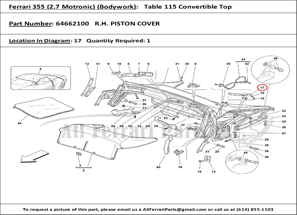 Ferrari Part 64662100