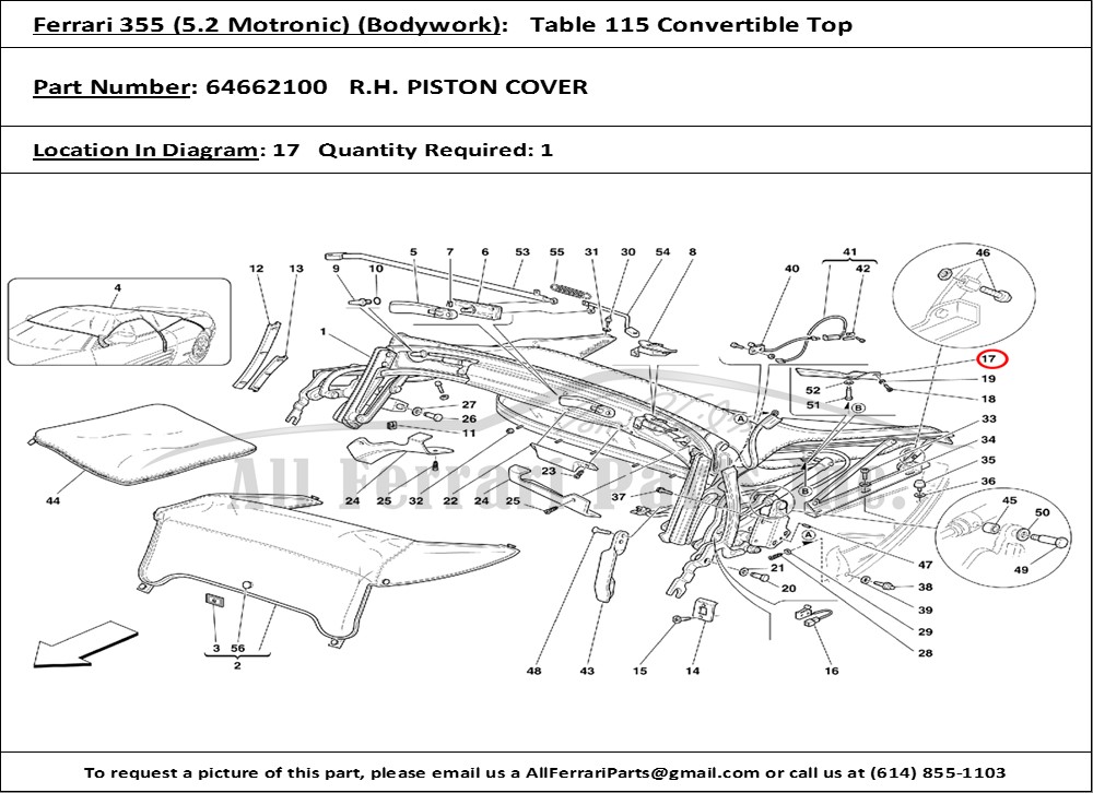 Ferrari Part 64662100