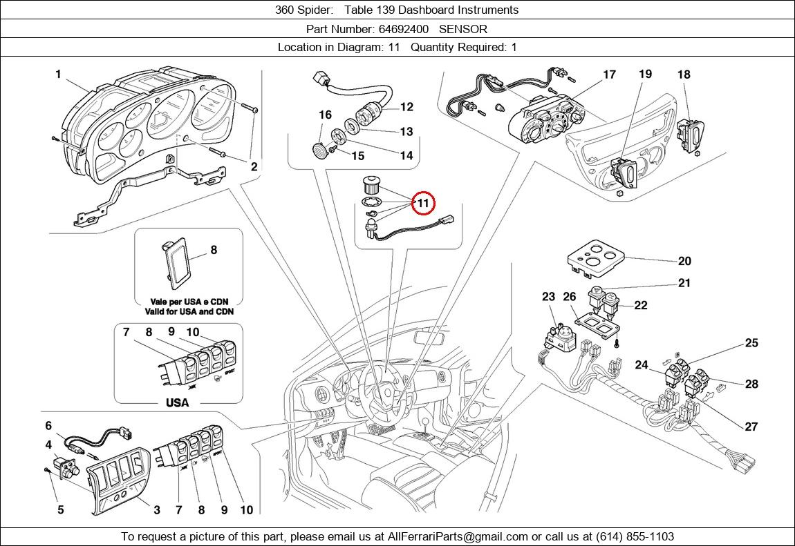 Ferrari Part 64692400