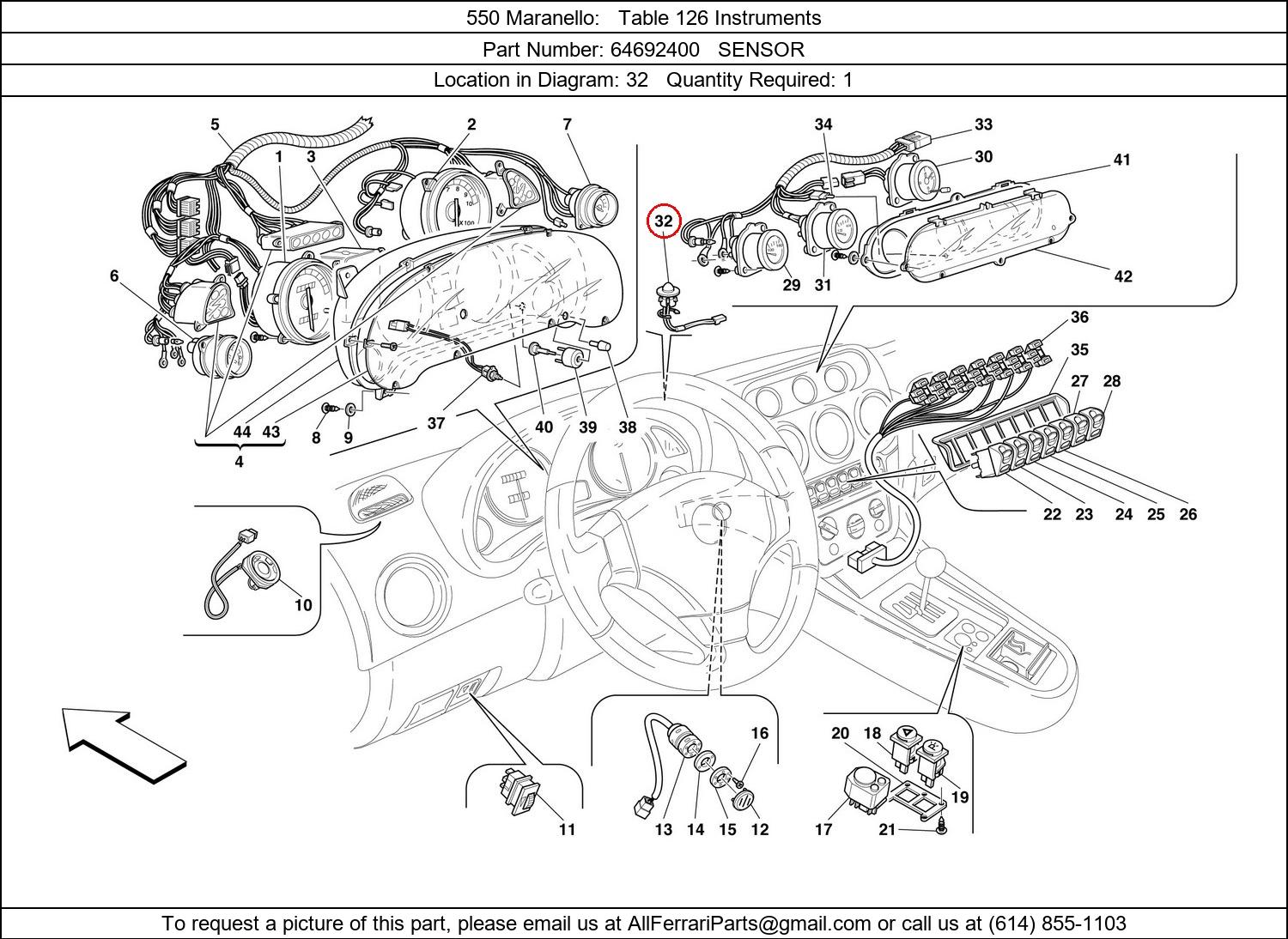 Ferrari Part 64692400