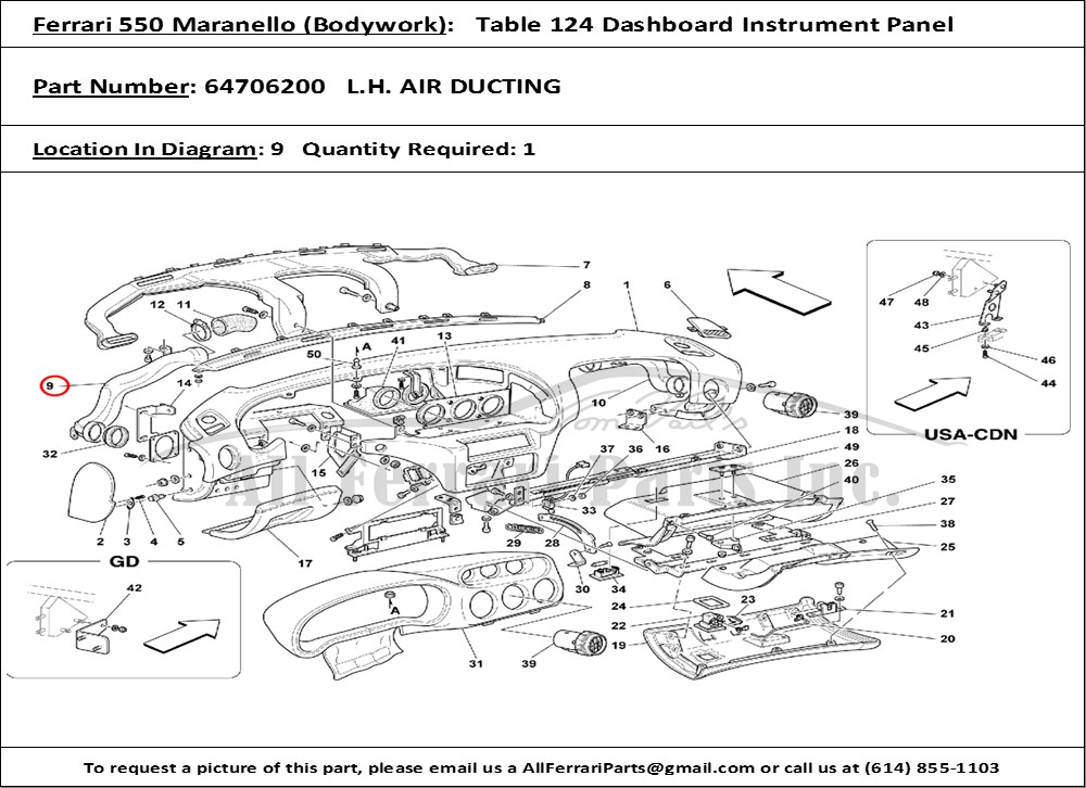 Ferrari Part 64706200