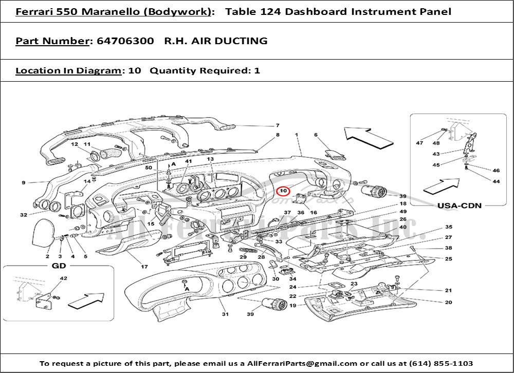 Ferrari Part 64706300