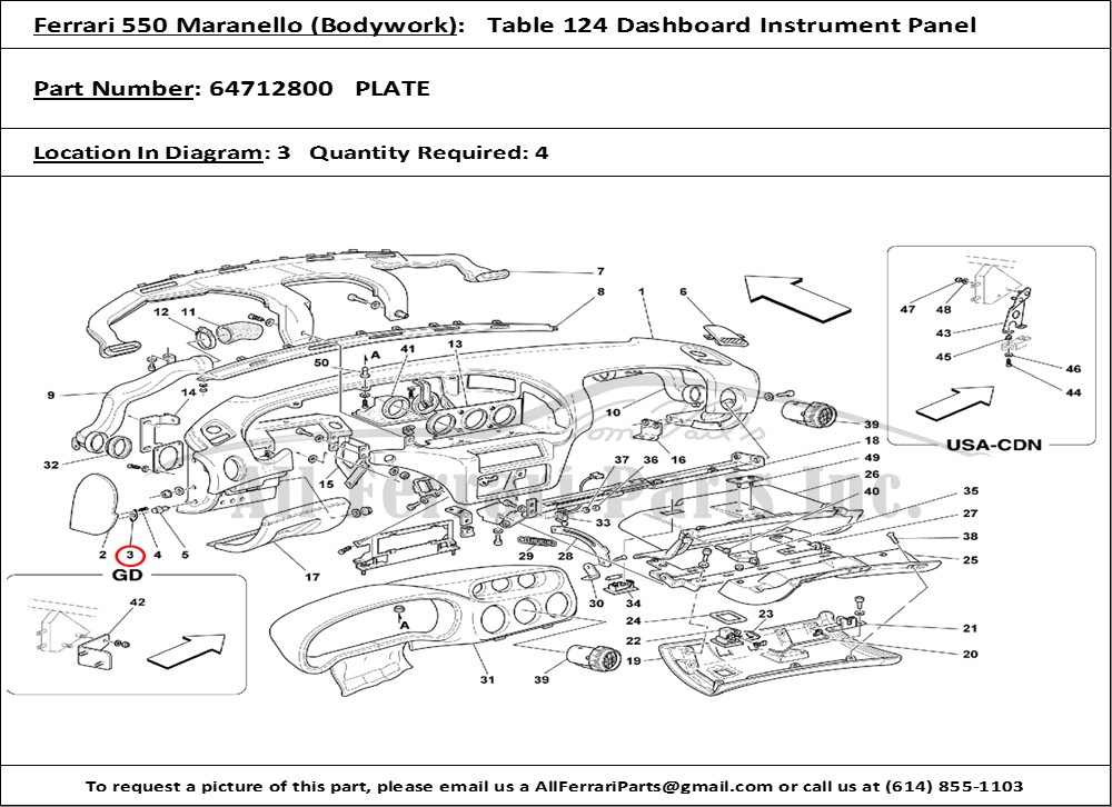 Ferrari Part 64712800