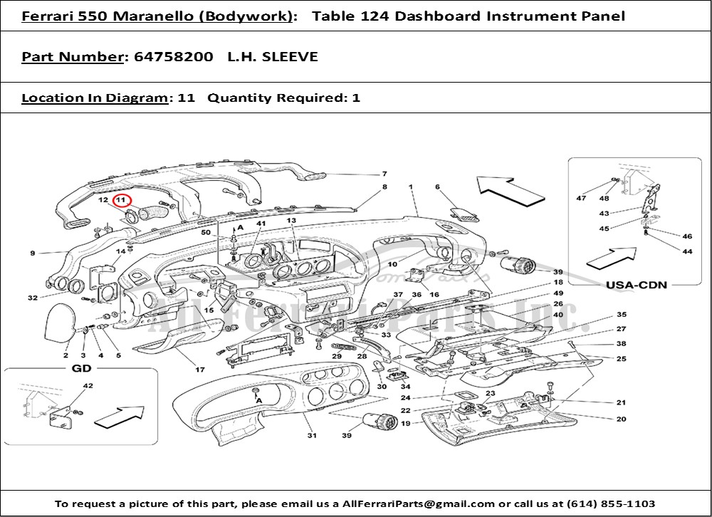 Ferrari Part 64758200