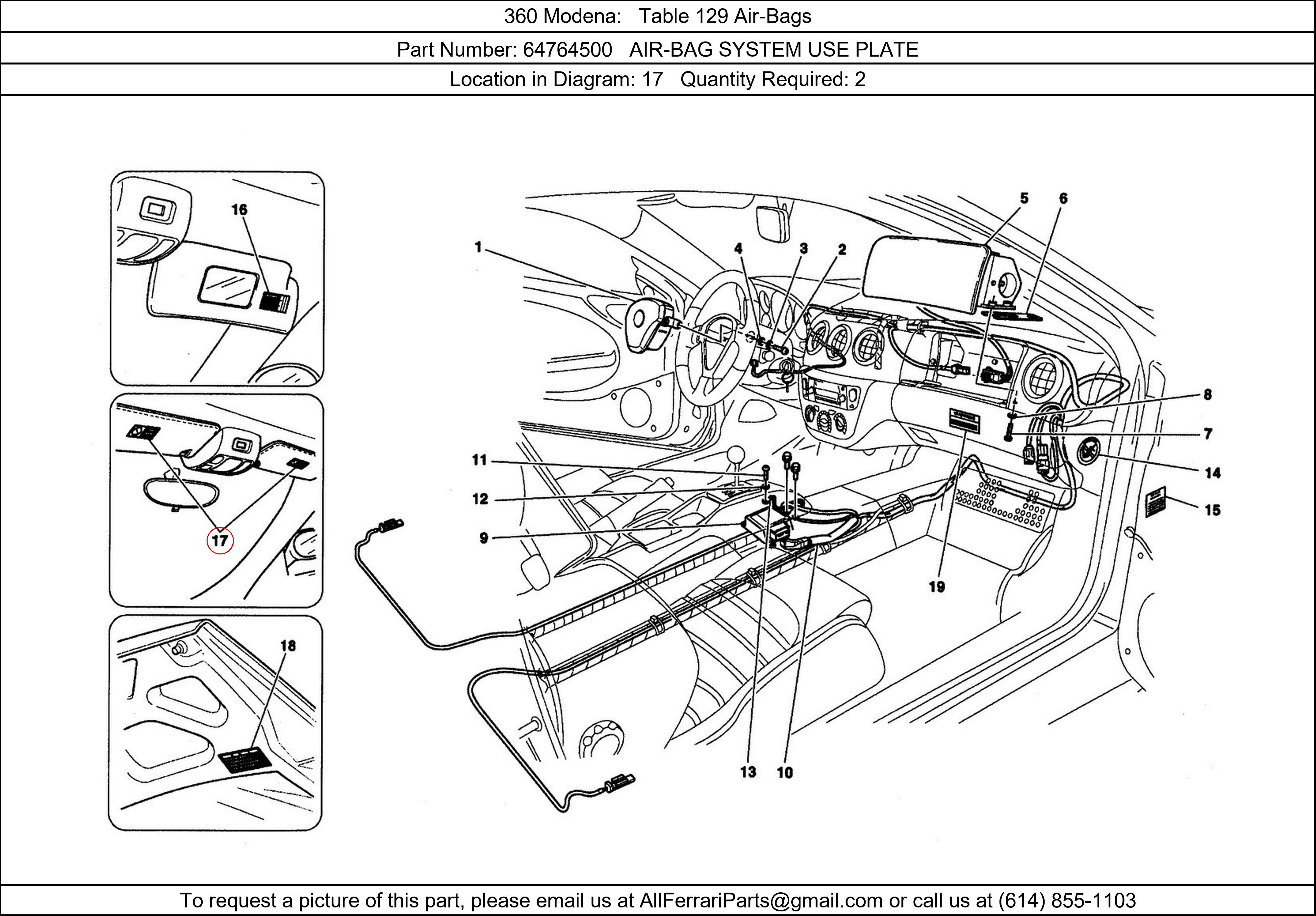 Ferrari Part 64764500