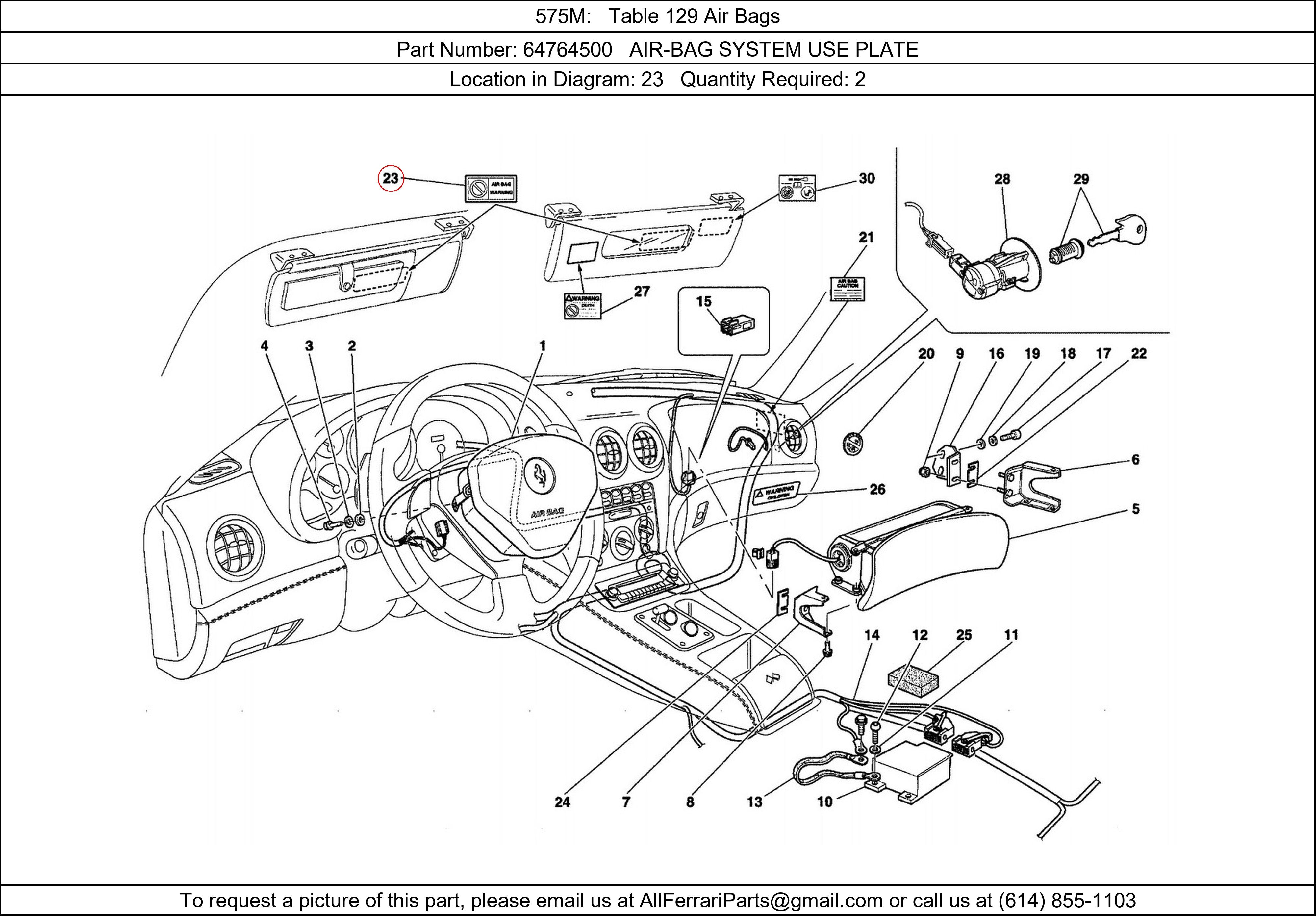 Ferrari Part 64764500