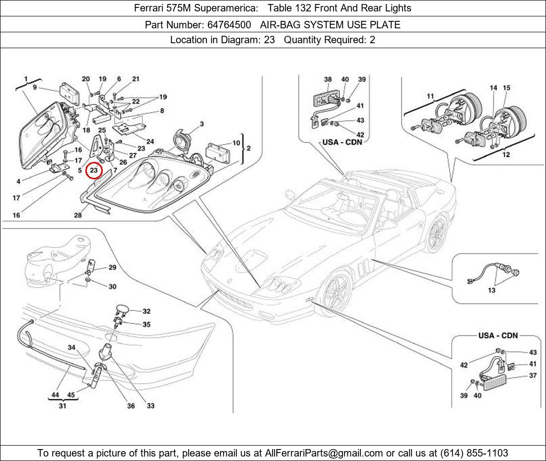 Ferrari Part 64764500