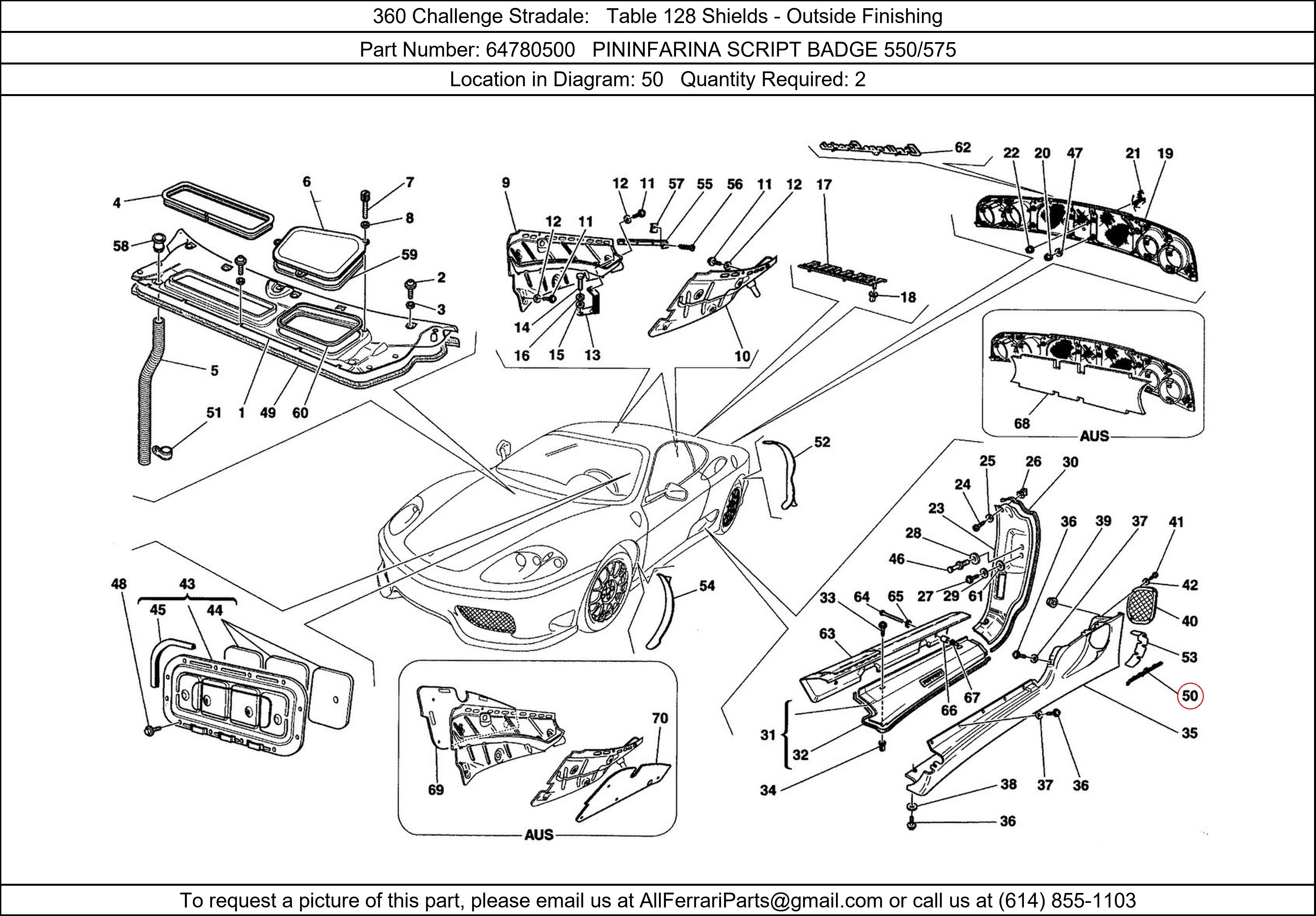 Ferrari Part 64780500