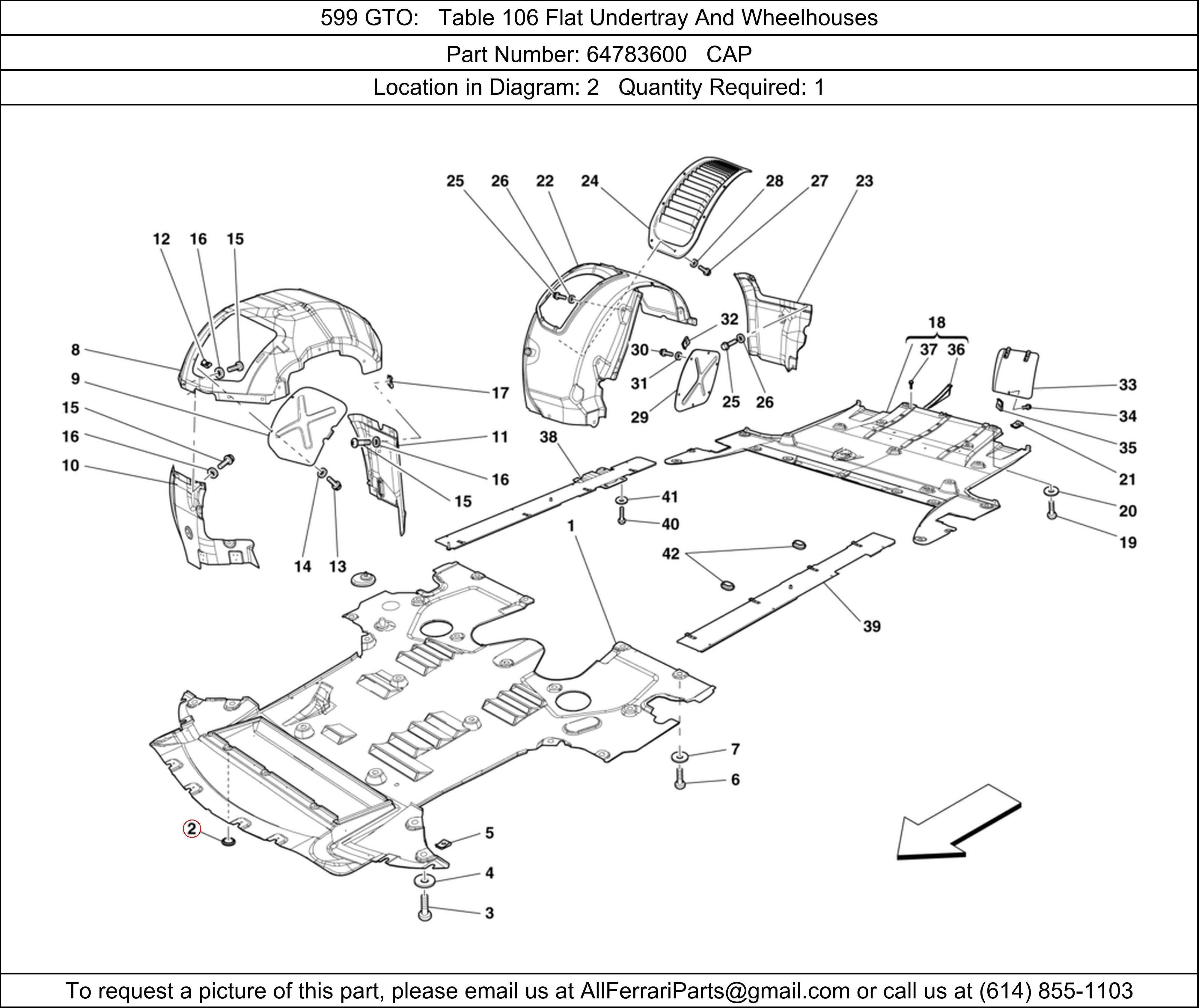 Ferrari Part 64783600