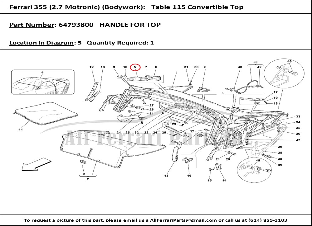 Ferrari Part 64793800