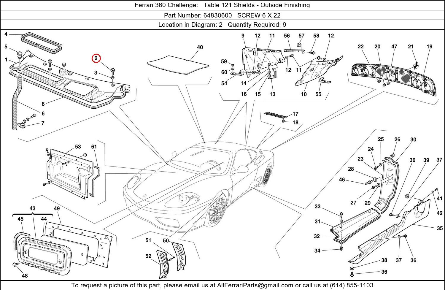 Ferrari Part 64830600