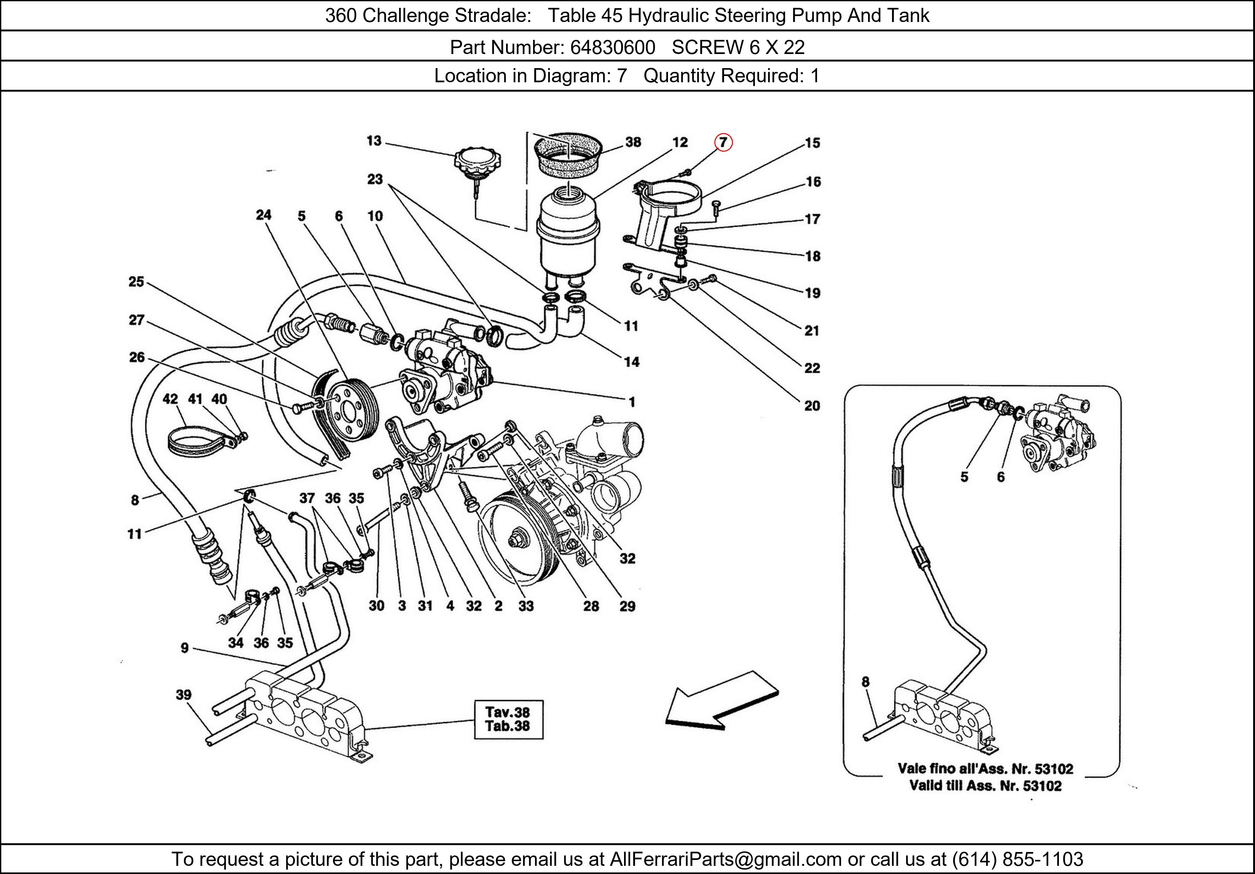 Ferrari Part 64830600