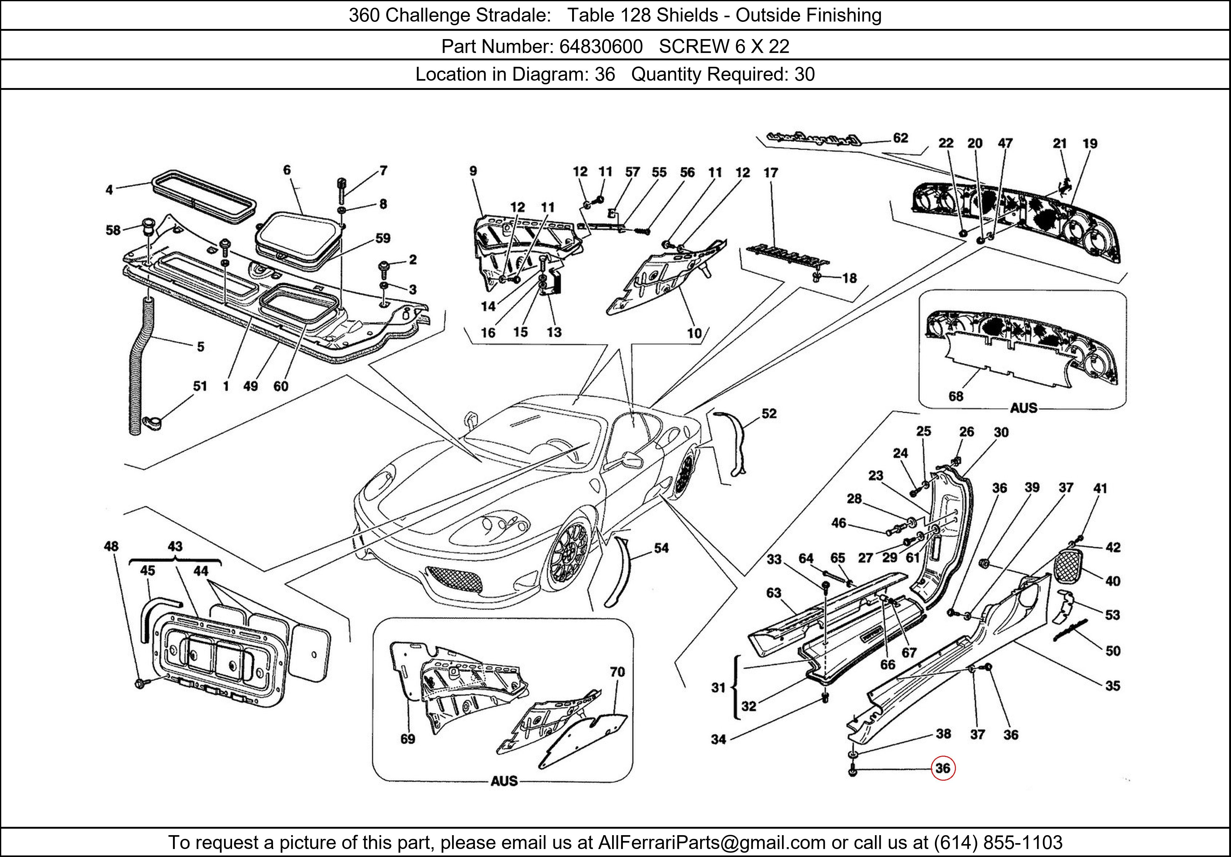 Ferrari Part 64830600