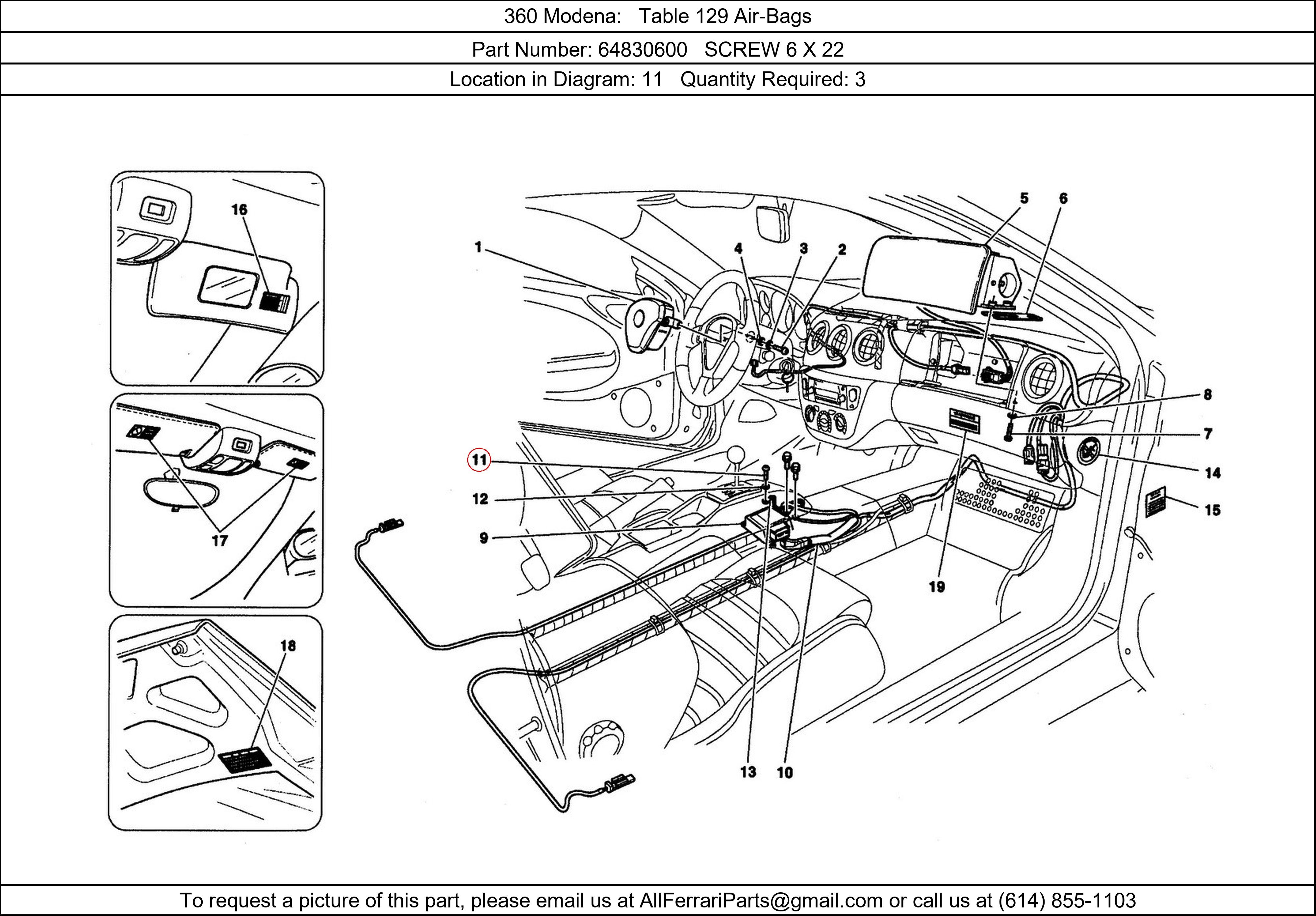 Ferrari Part 64830600