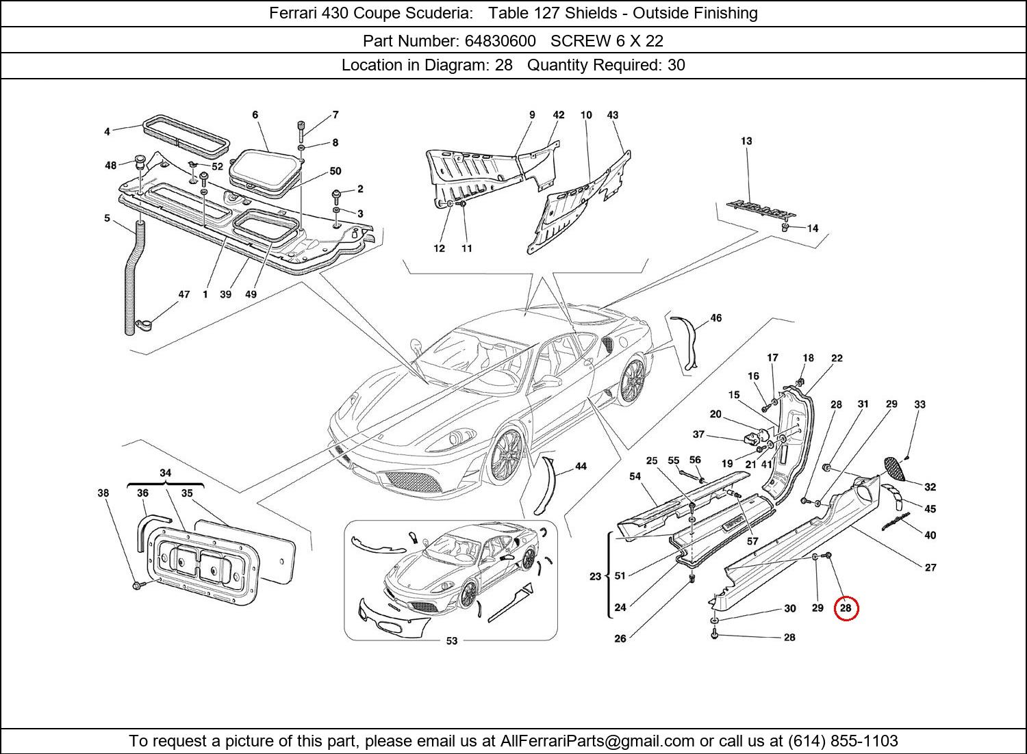 Ferrari Part 64830600