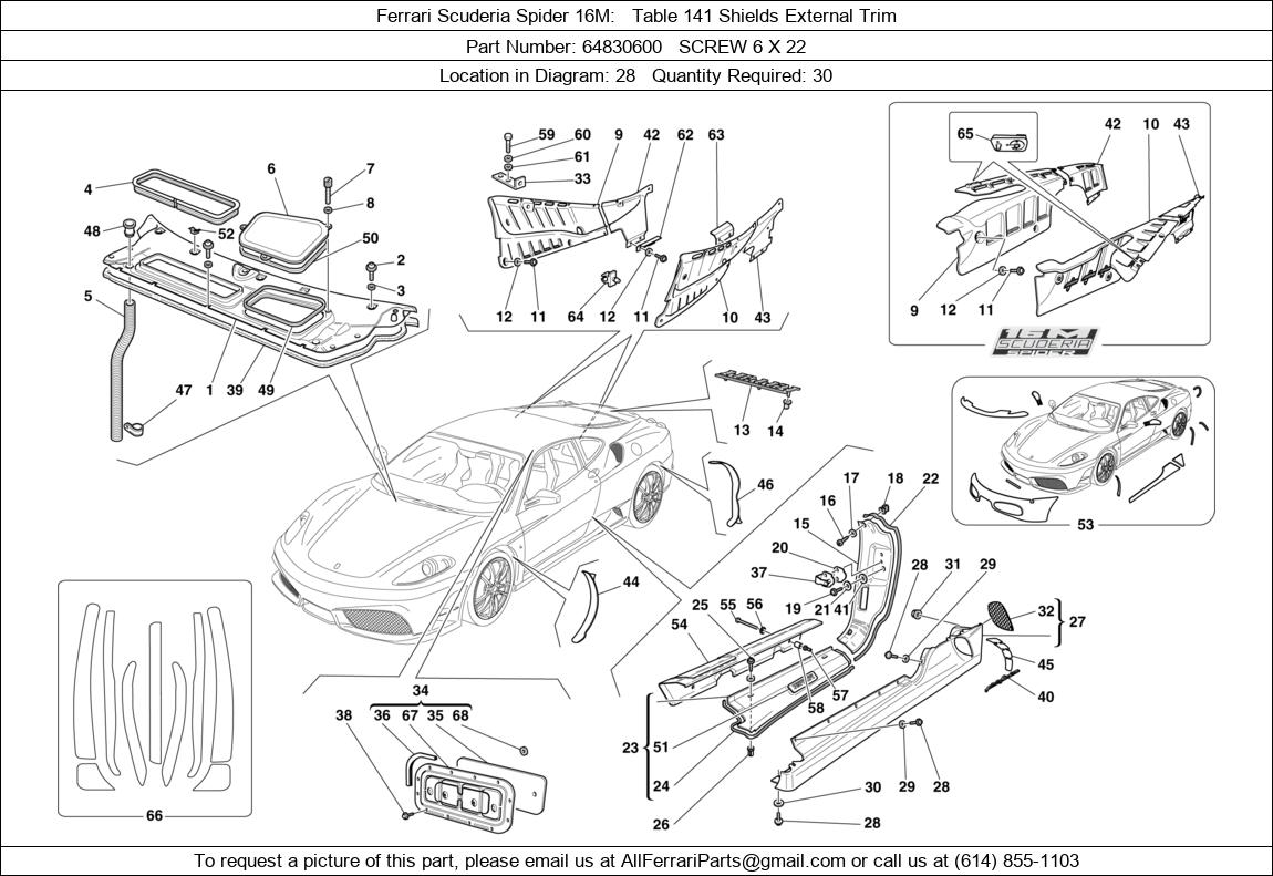 Ferrari Part 64830600