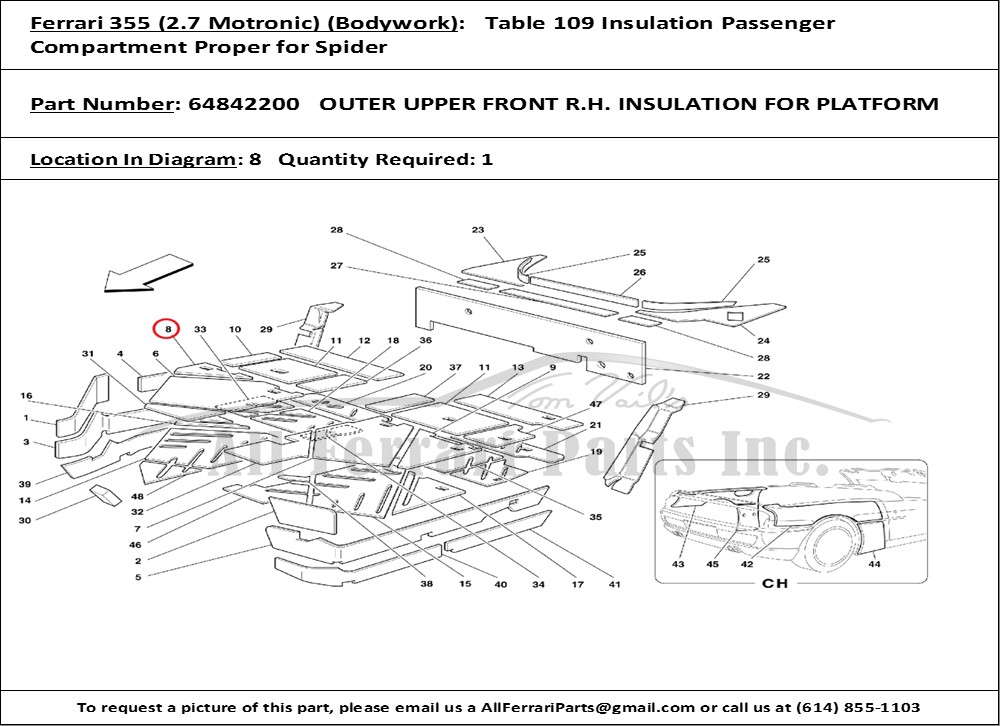 Ferrari Part 64842200