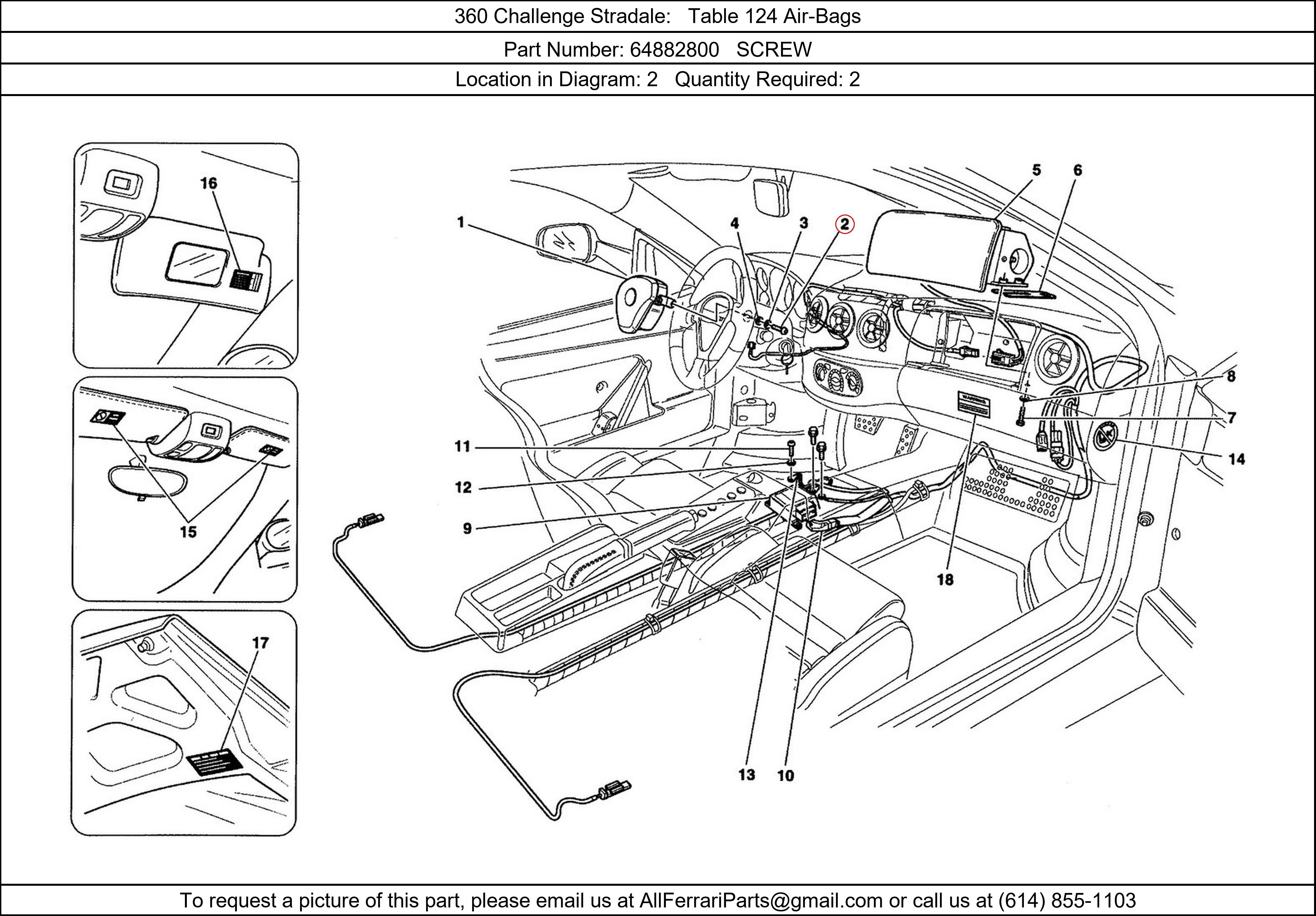 Ferrari Part 64882800