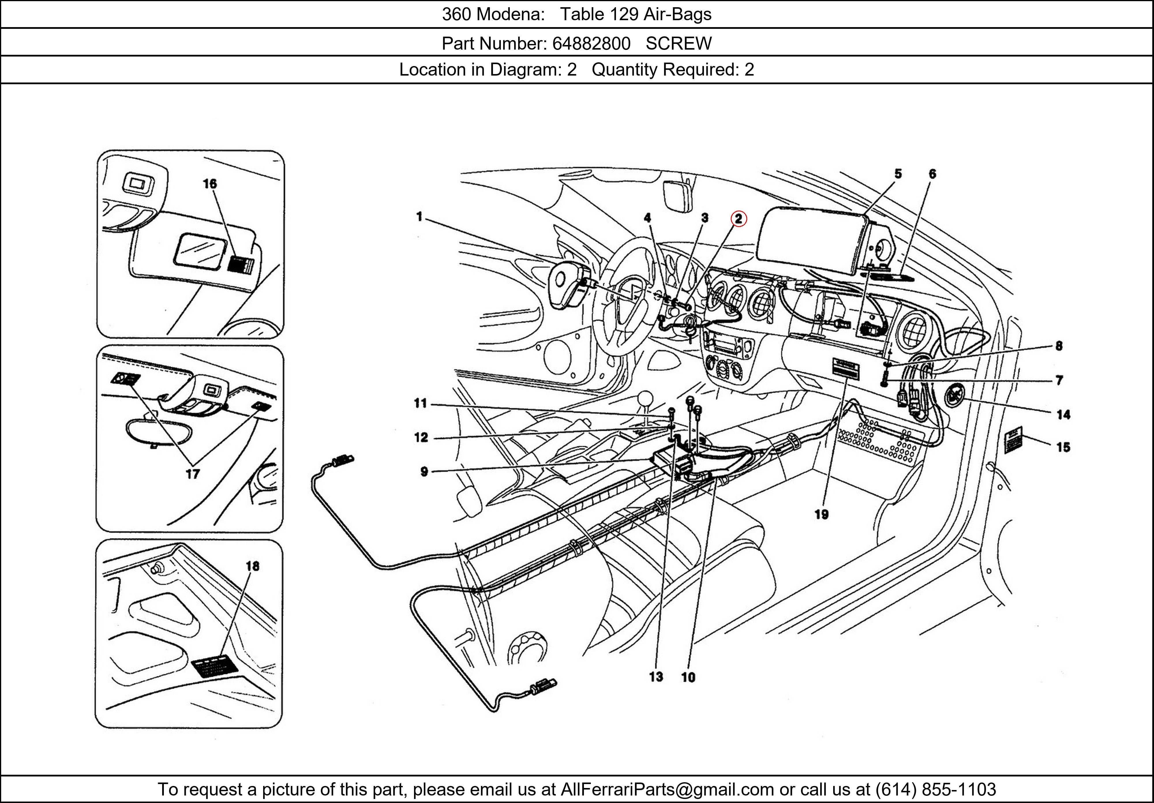 Ferrari Part 64882800