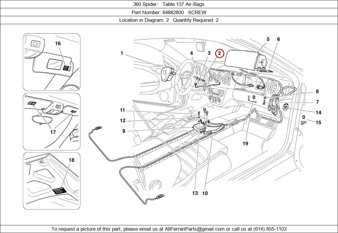 Ferrari Part 64882800