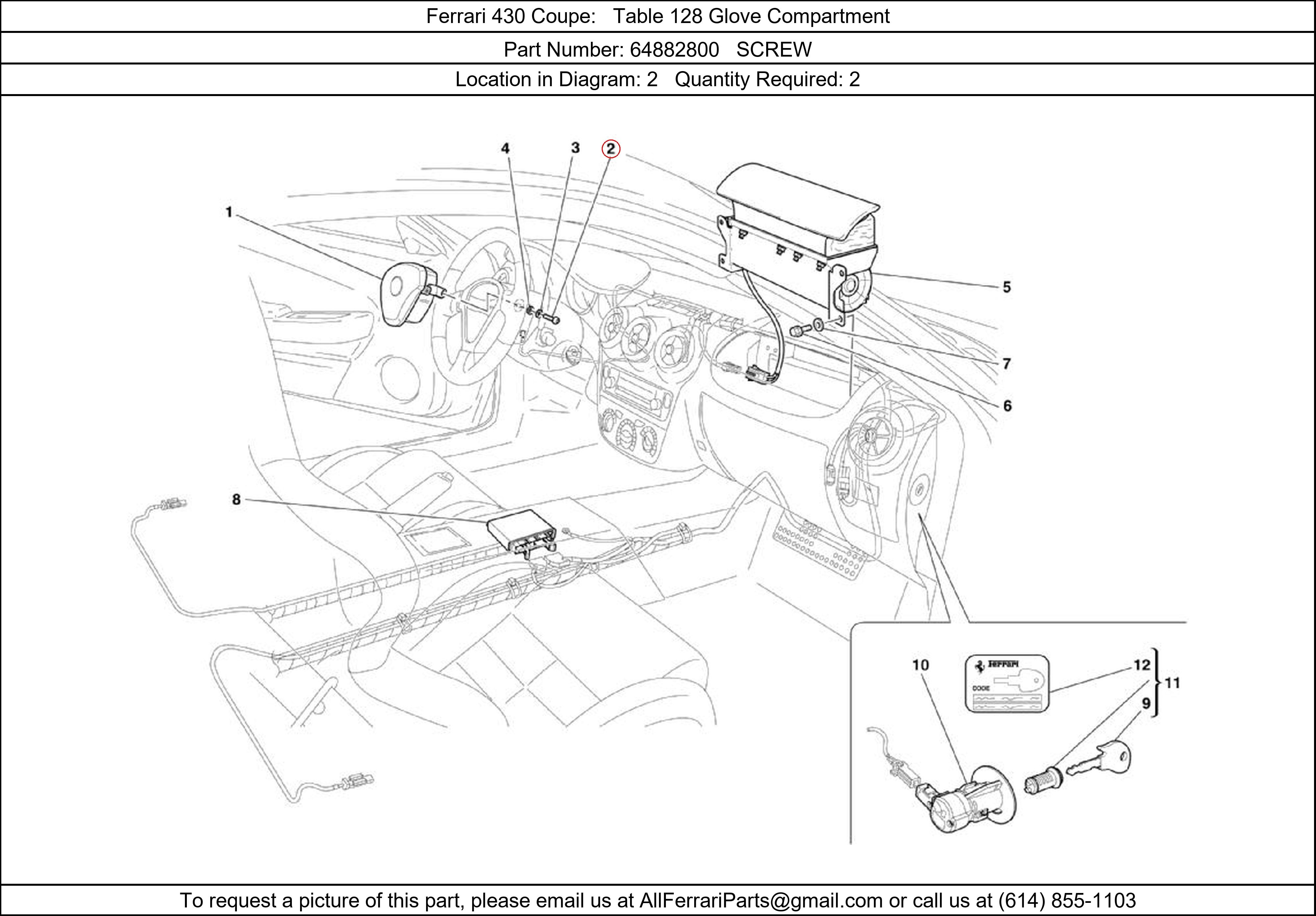 Ferrari Part 64882800