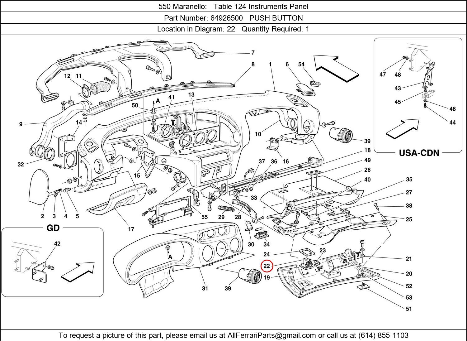 Ferrari Part 64926500