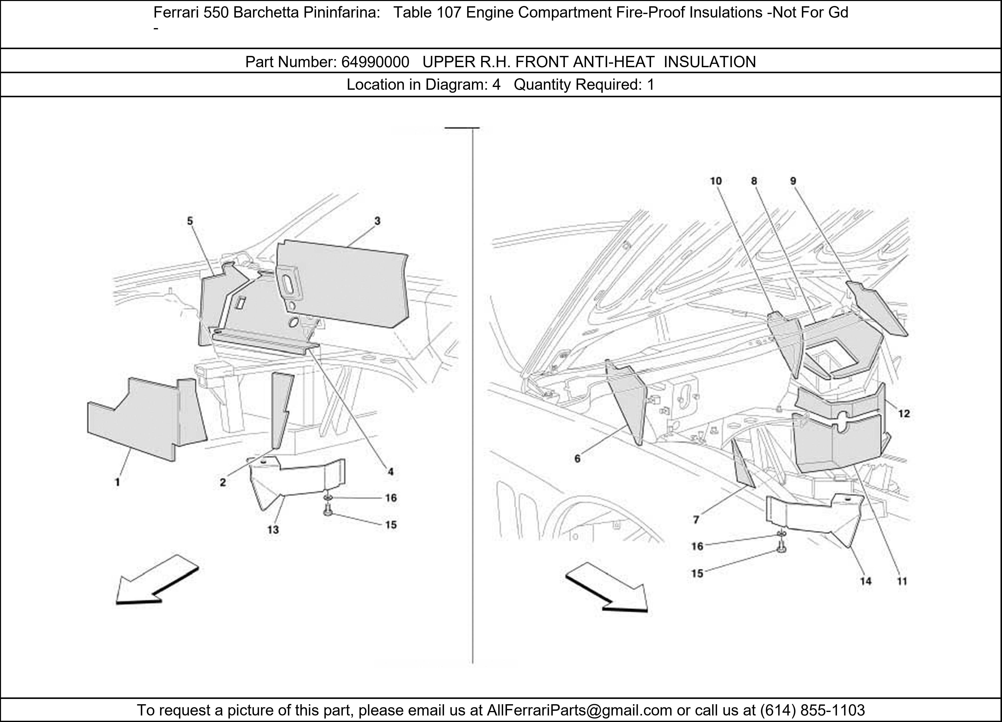 Ferrari Part 64990000