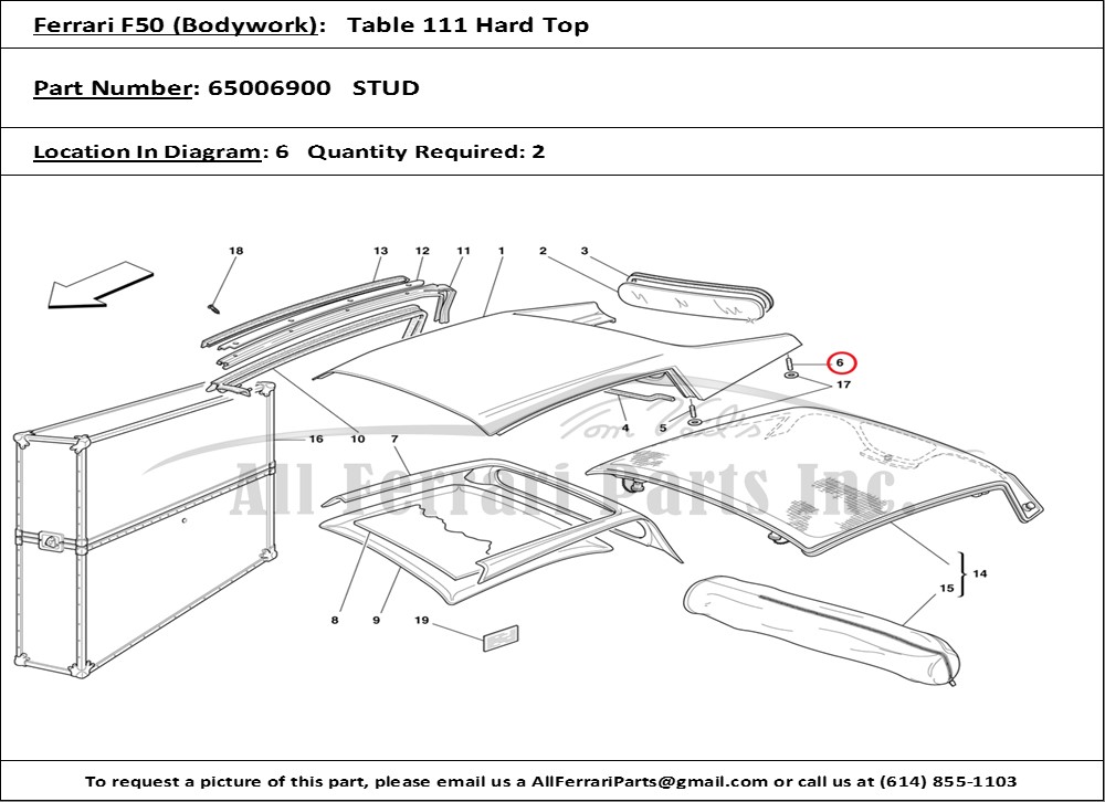 Ferrari Part 65006900