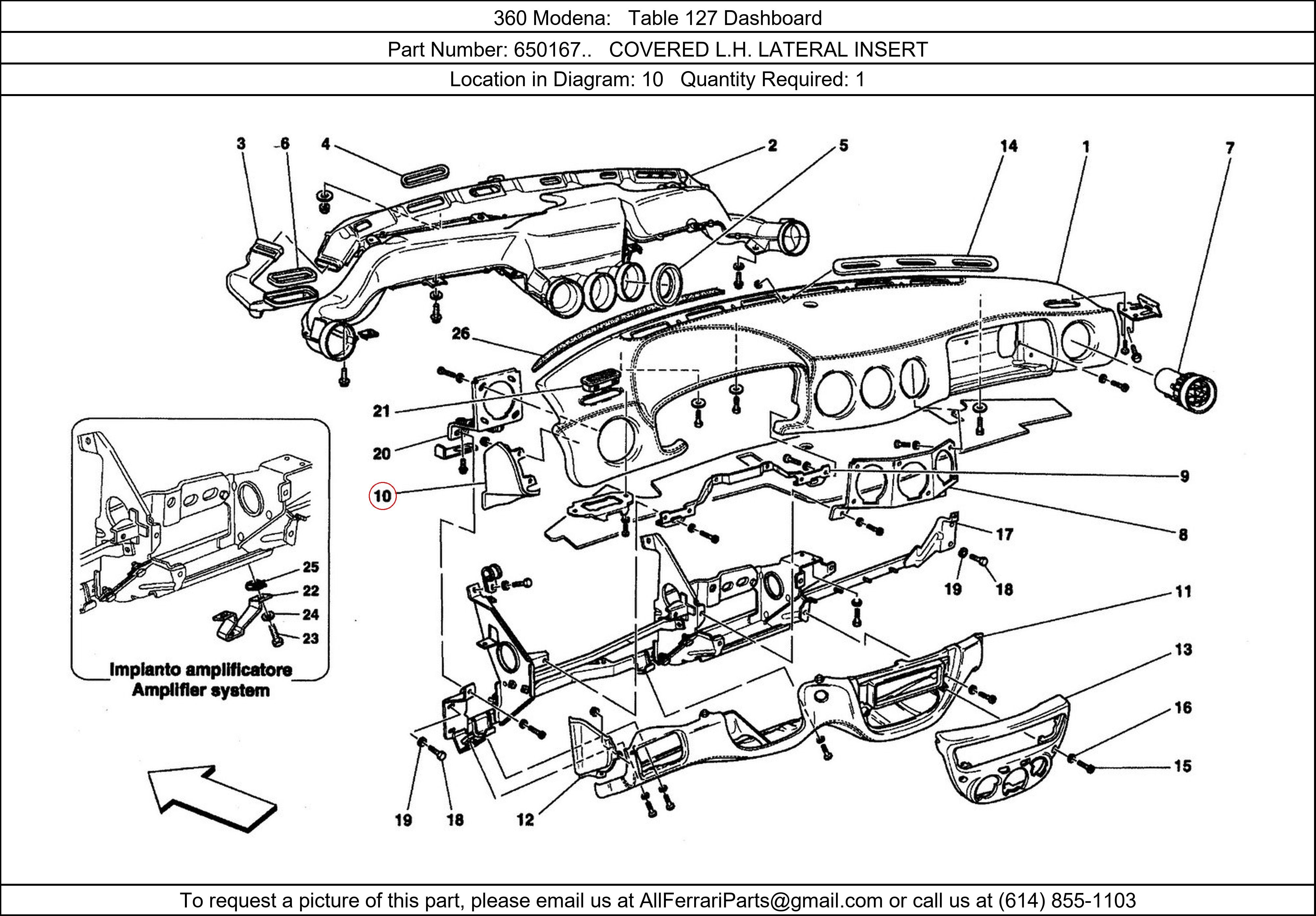 Ferrari Part 650167..