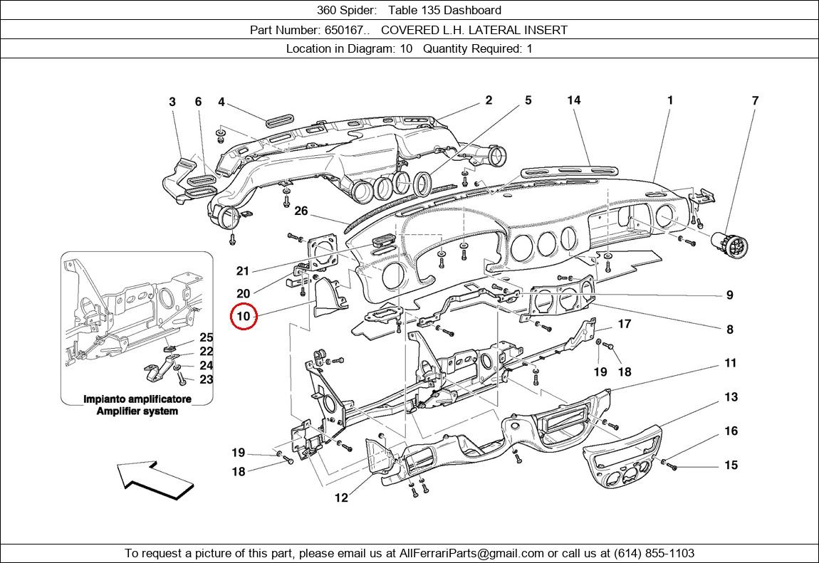 Ferrari Part 650167..