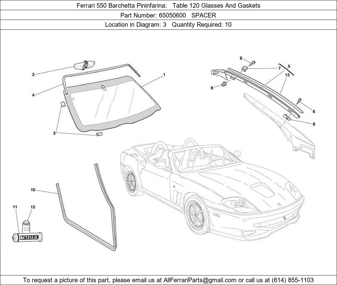 Ferrari Part 65050600