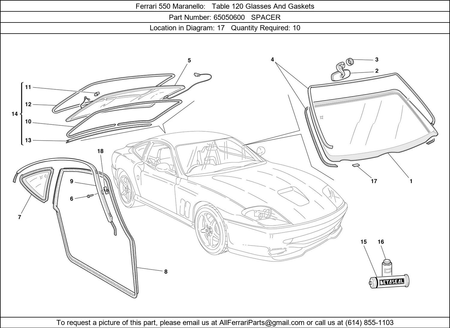 Ferrari Part 65050600