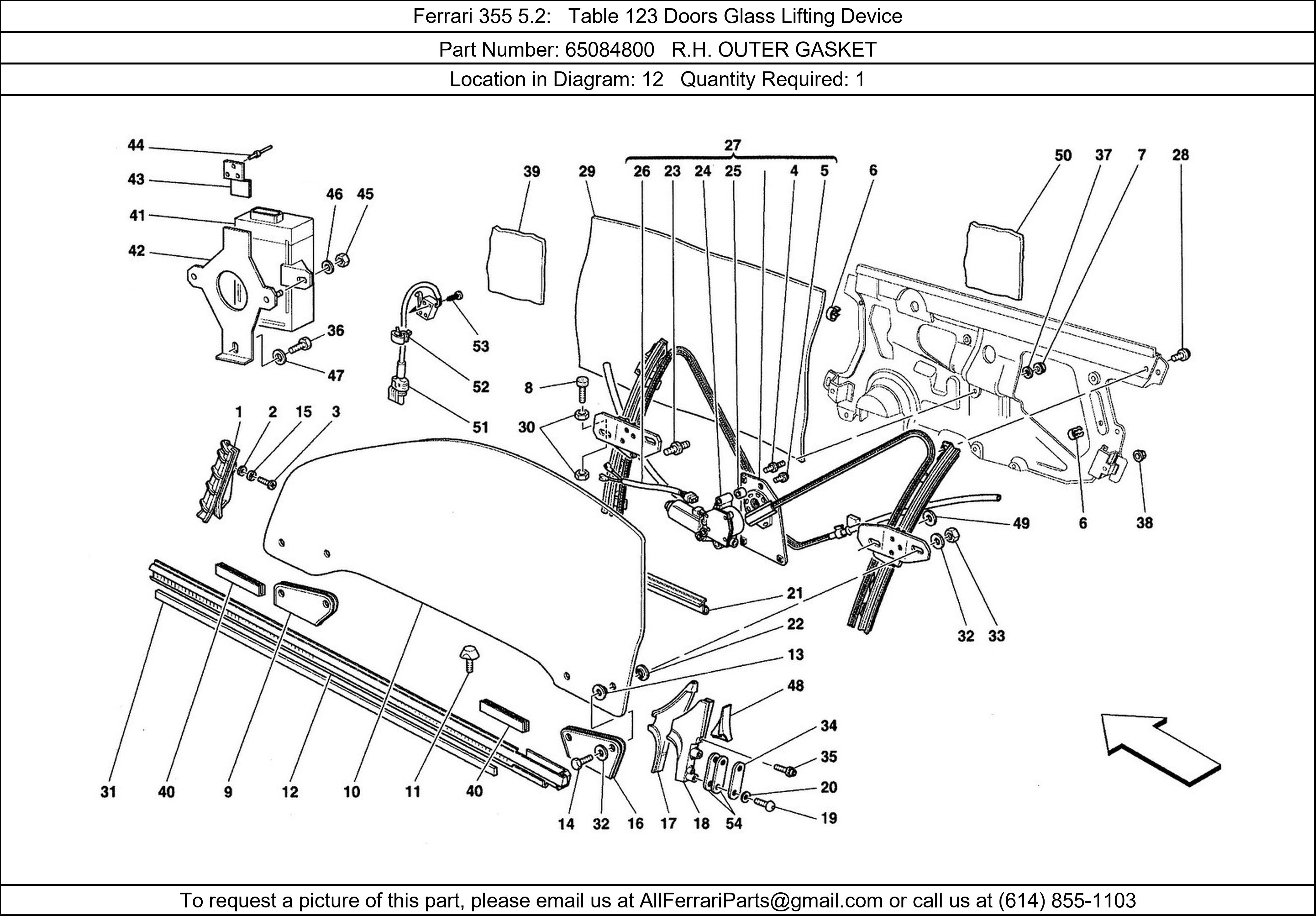 Ferrari Part 65084800
