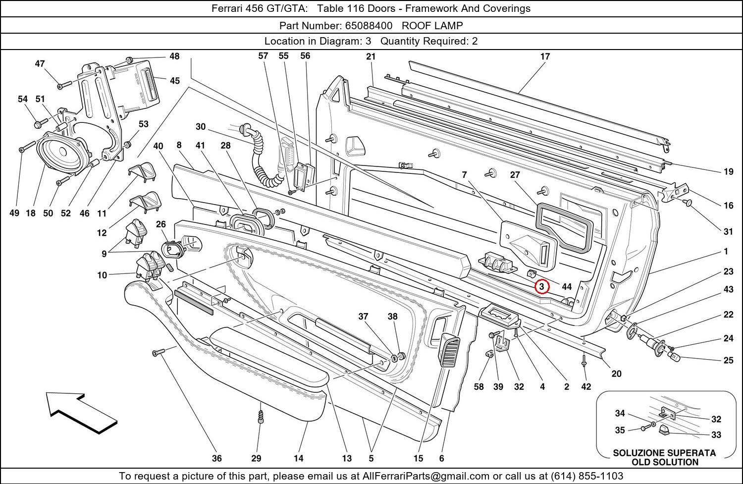 Ferrari Part 65088400