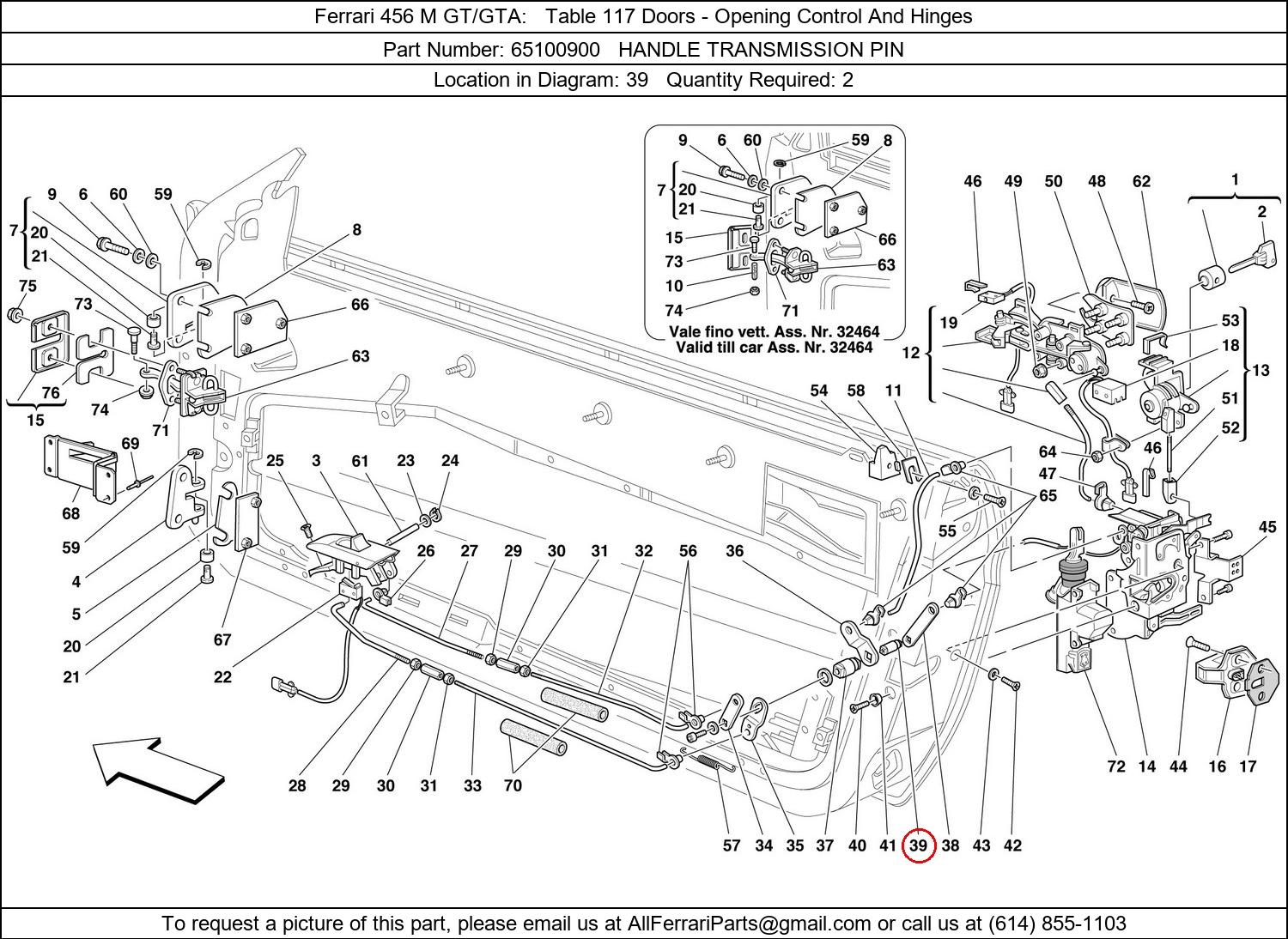 Ferrari Part 65100900