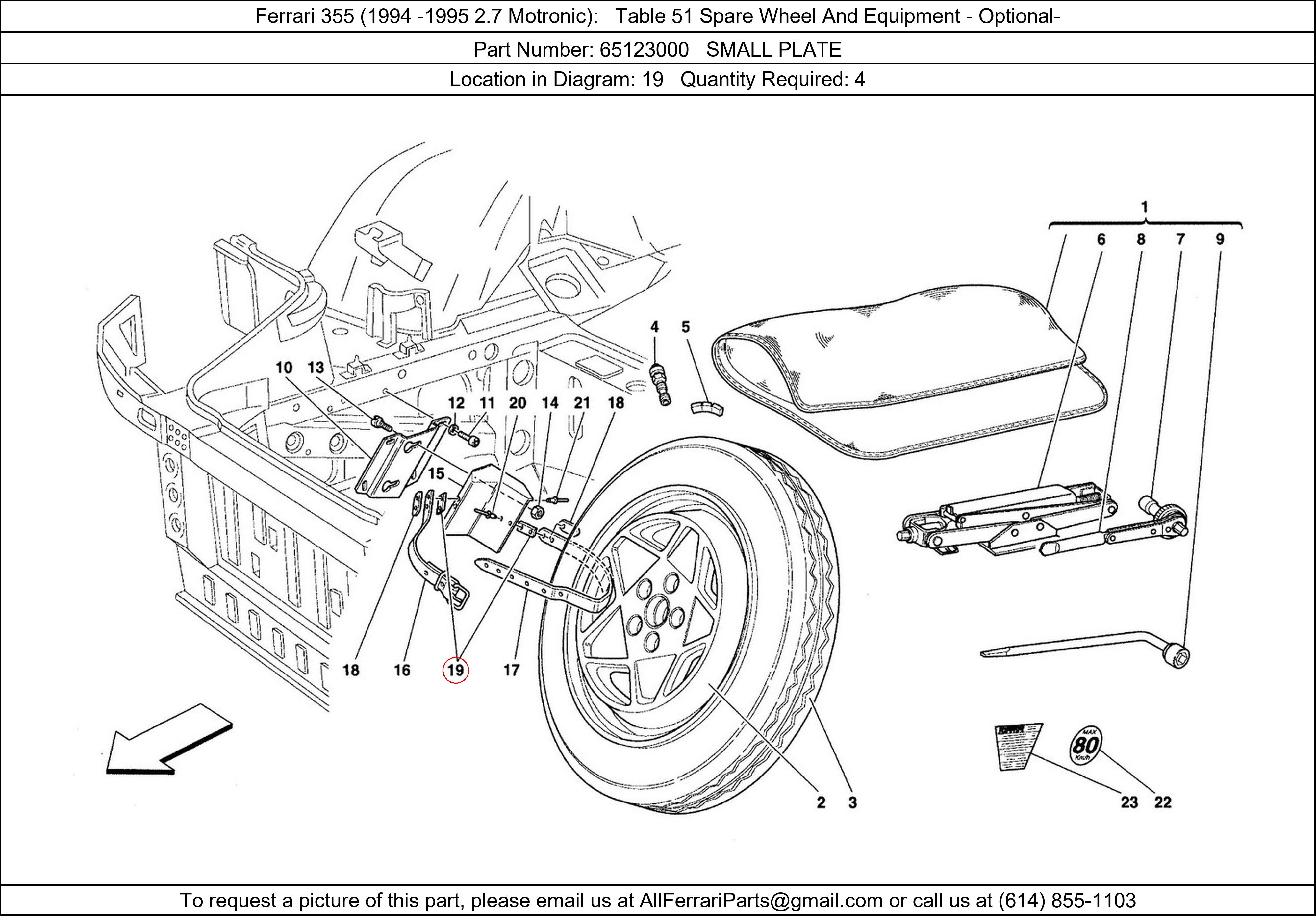 Ferrari Part 65123000