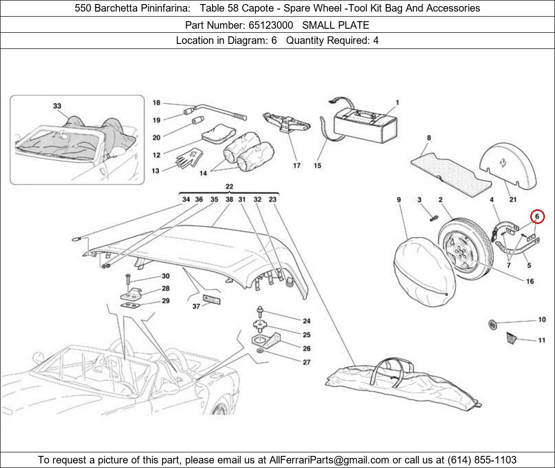 Ferrari Part 65123000