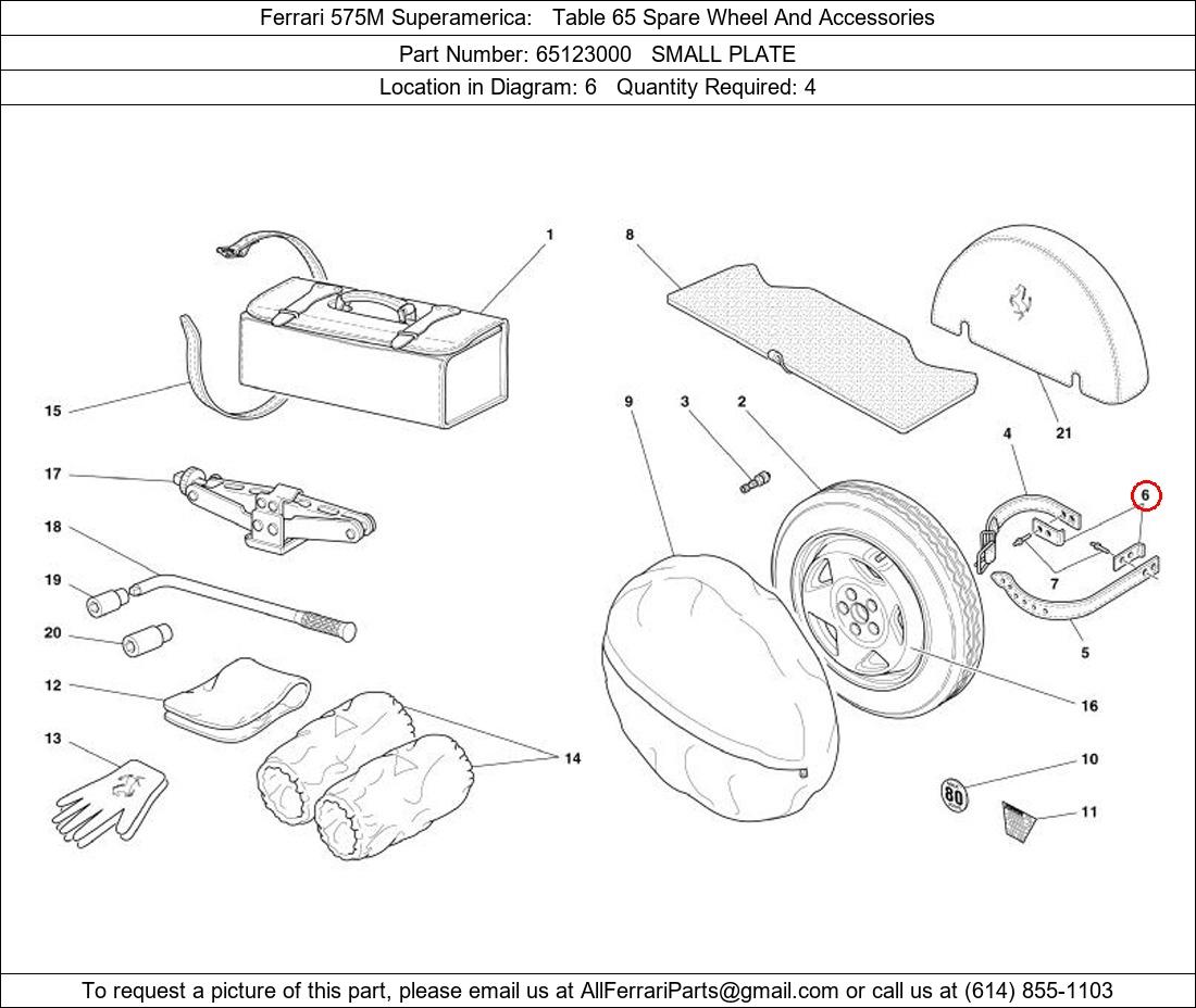 Ferrari Part 65123000