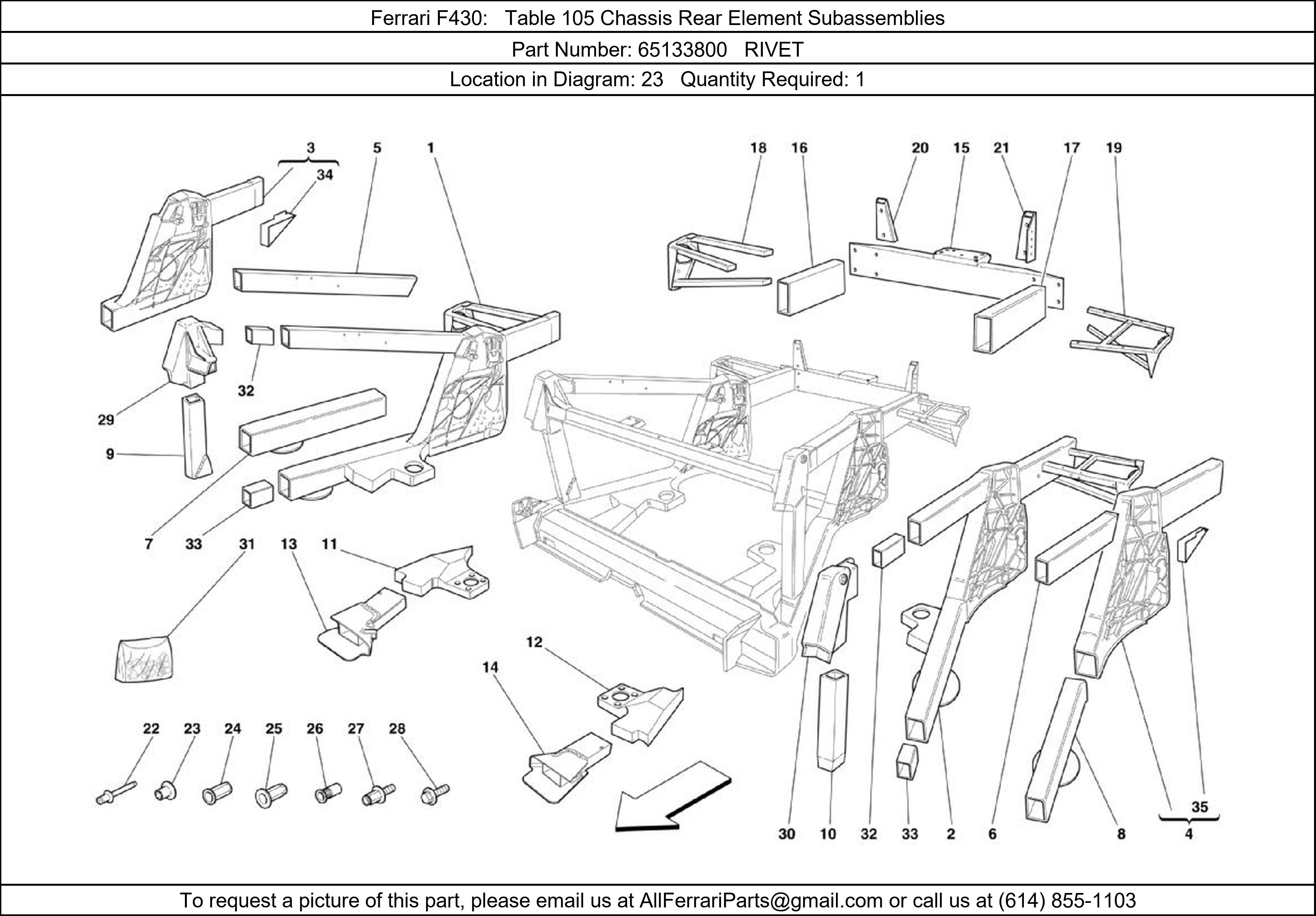 Ferrari Part 65133800