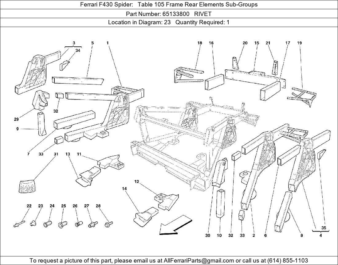 Ferrari Part 65133800