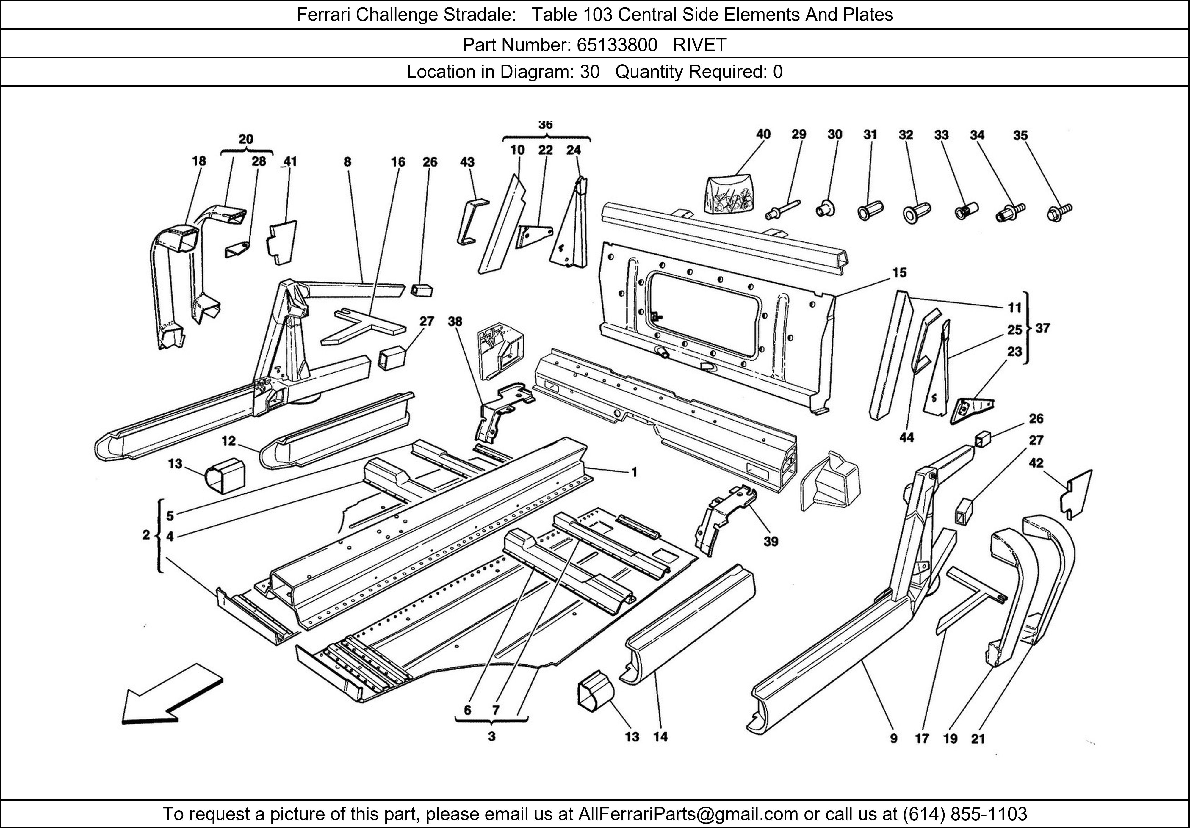 Ferrari Part 65133800