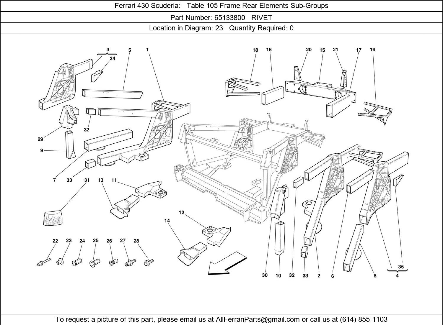 Ferrari Part 65133800