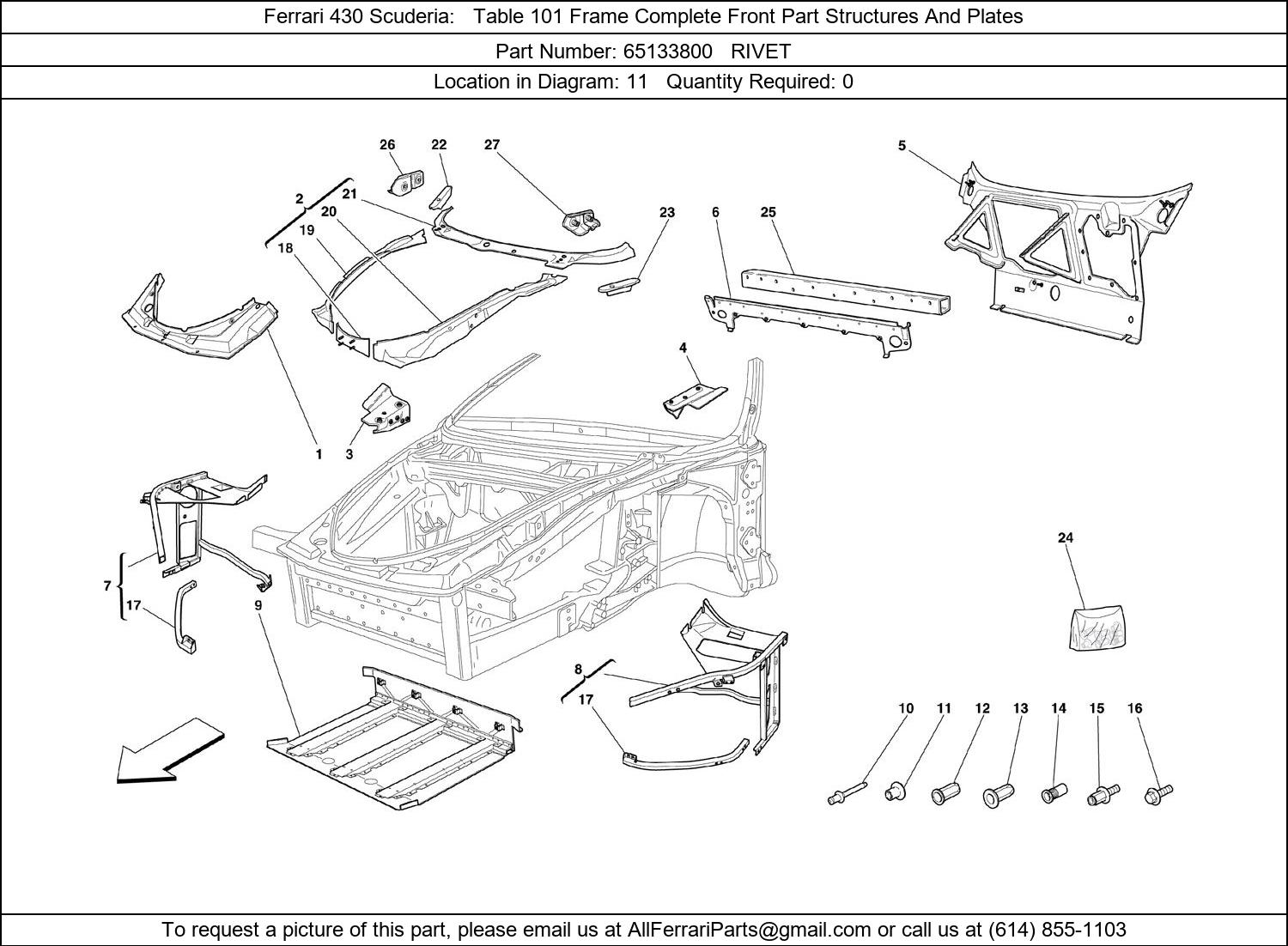 Ferrari Part 65133800