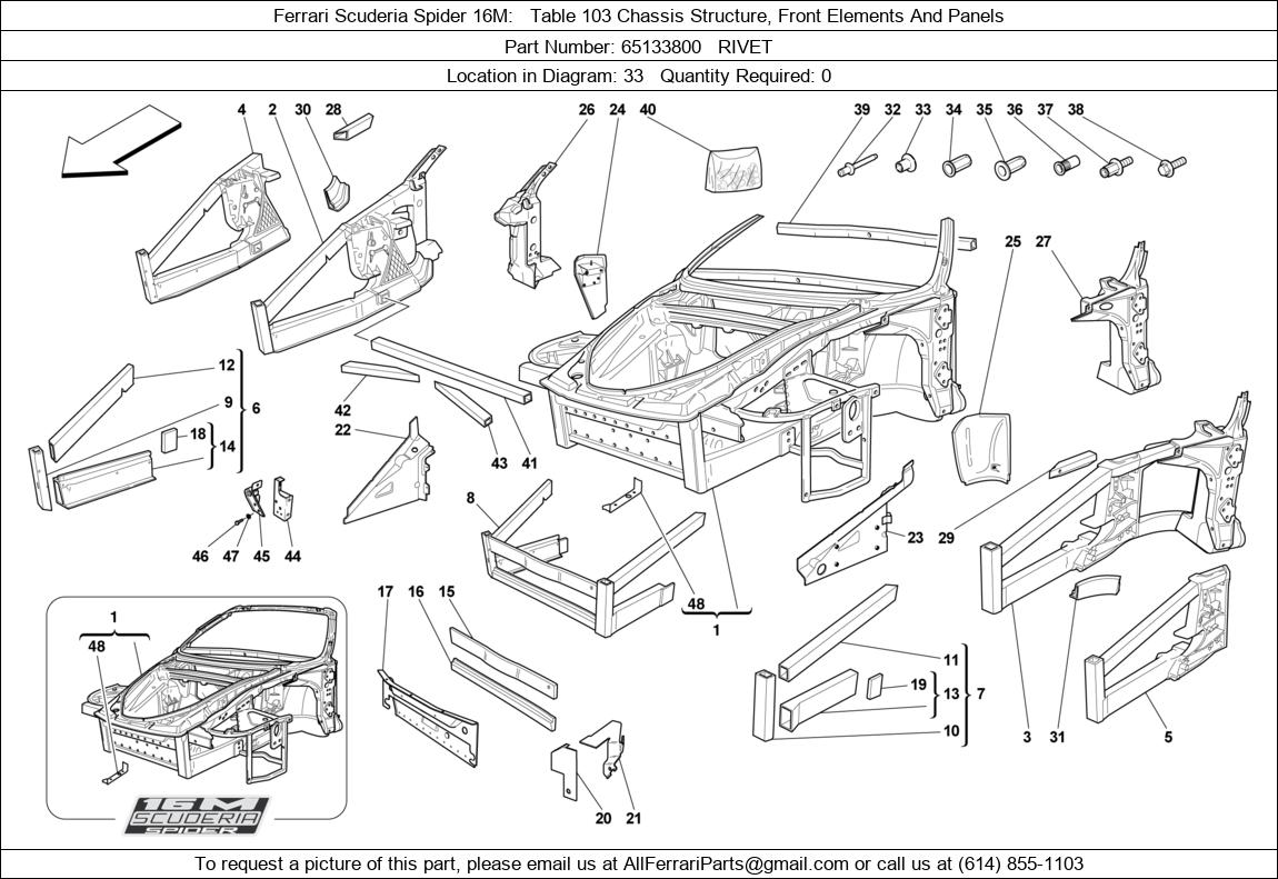 Ferrari Part 65133800