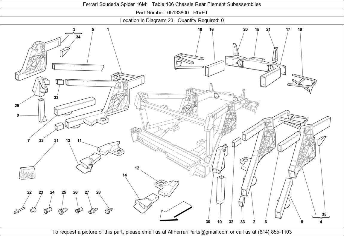 Ferrari Part 65133800