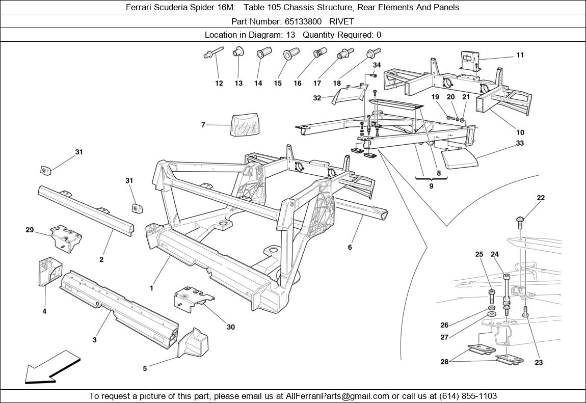 Ferrari Part 65133800