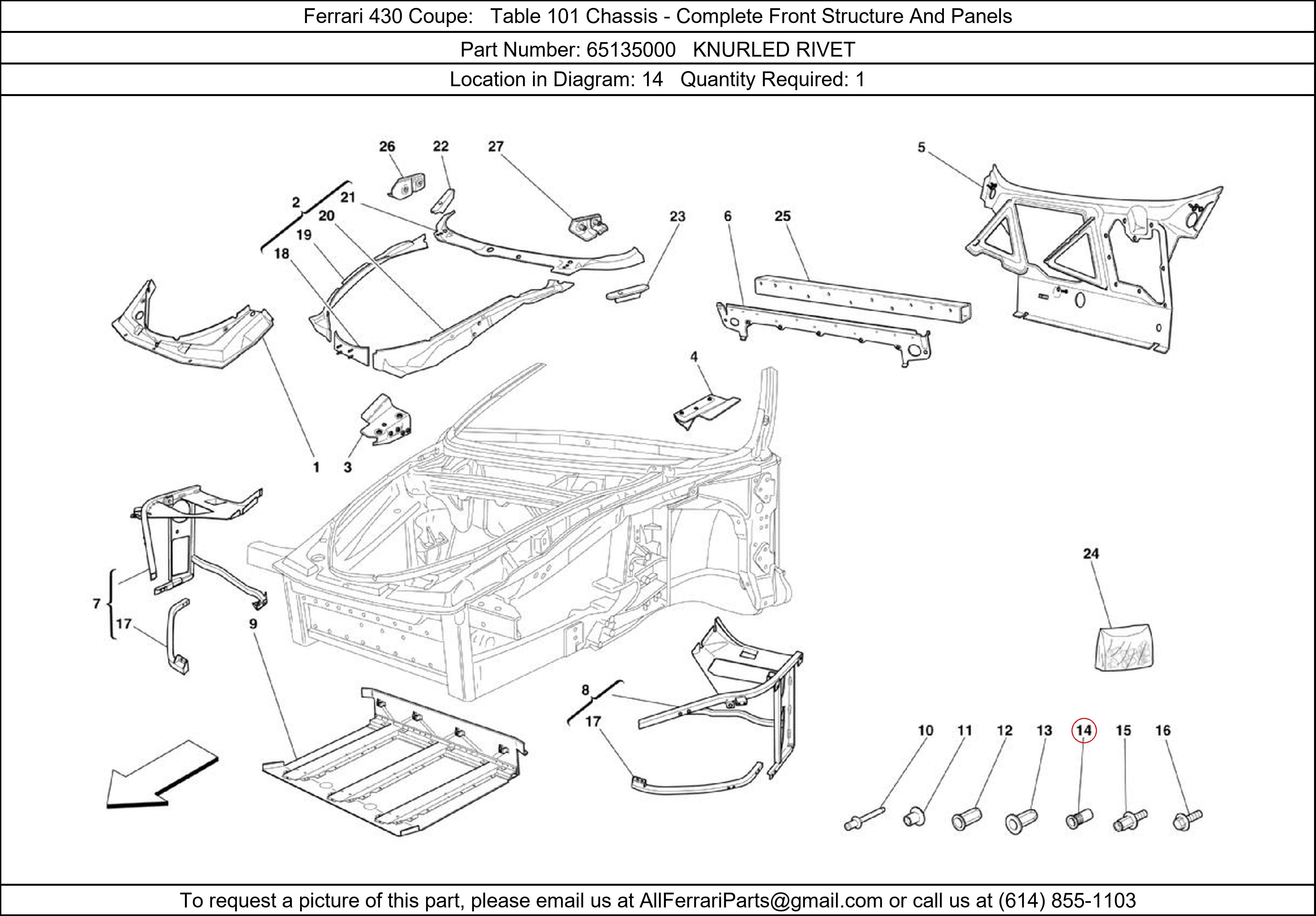 Ferrari Part 65135000